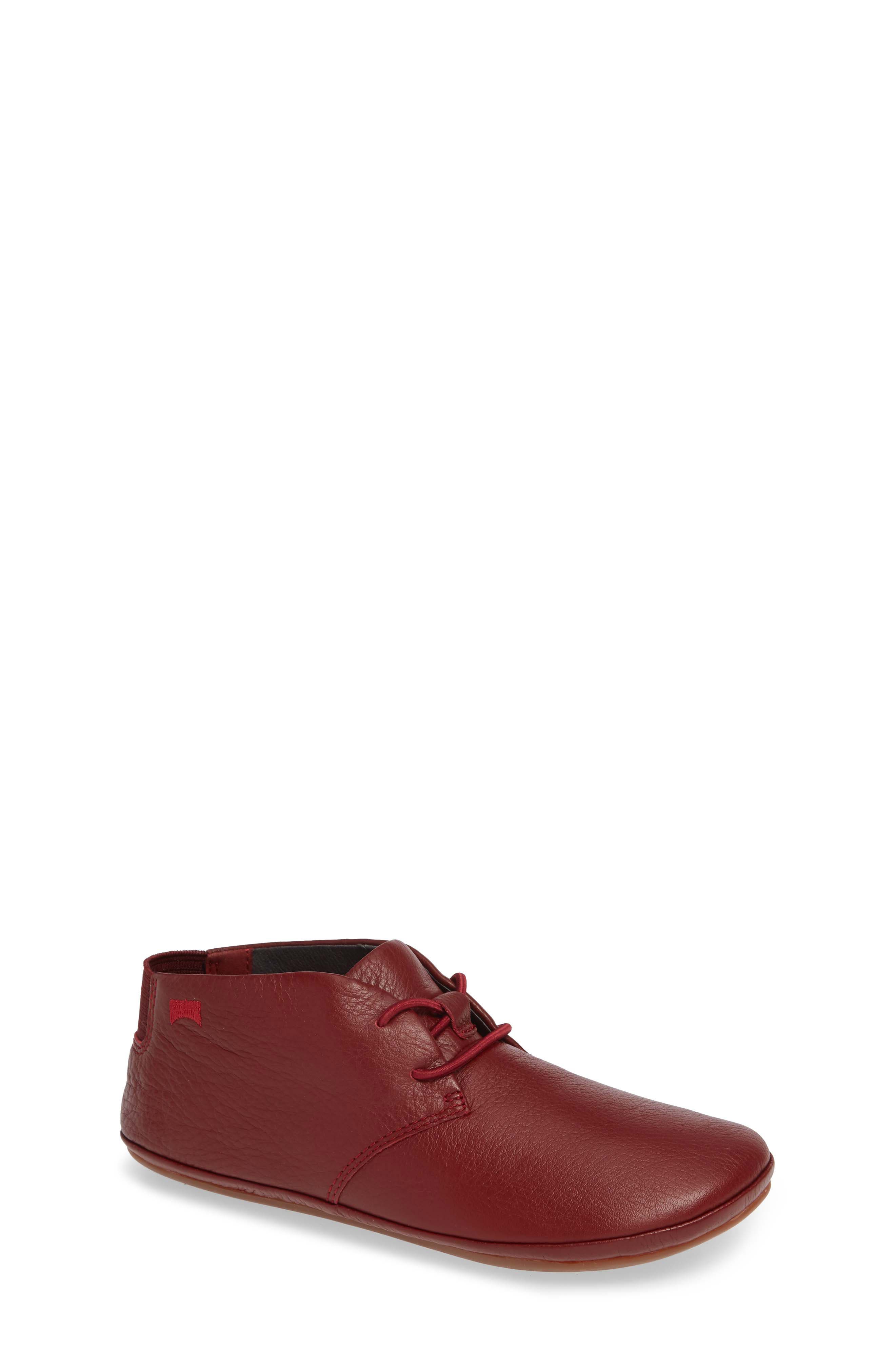 Toddler Camper Right Kids Desert Shoe, Red