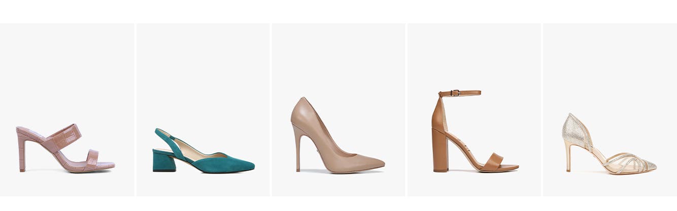 Women's heels and pumps.