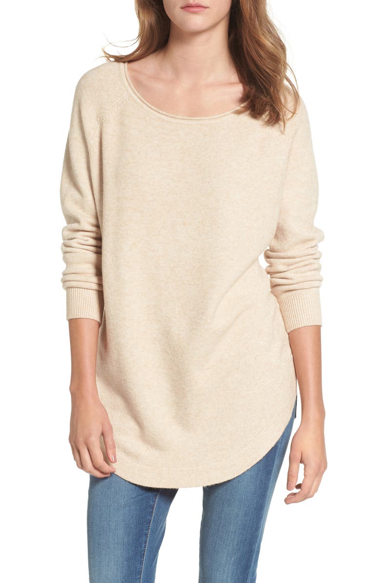 Dreamers by Debut Shirttail Hem Sweater | Nordstrom