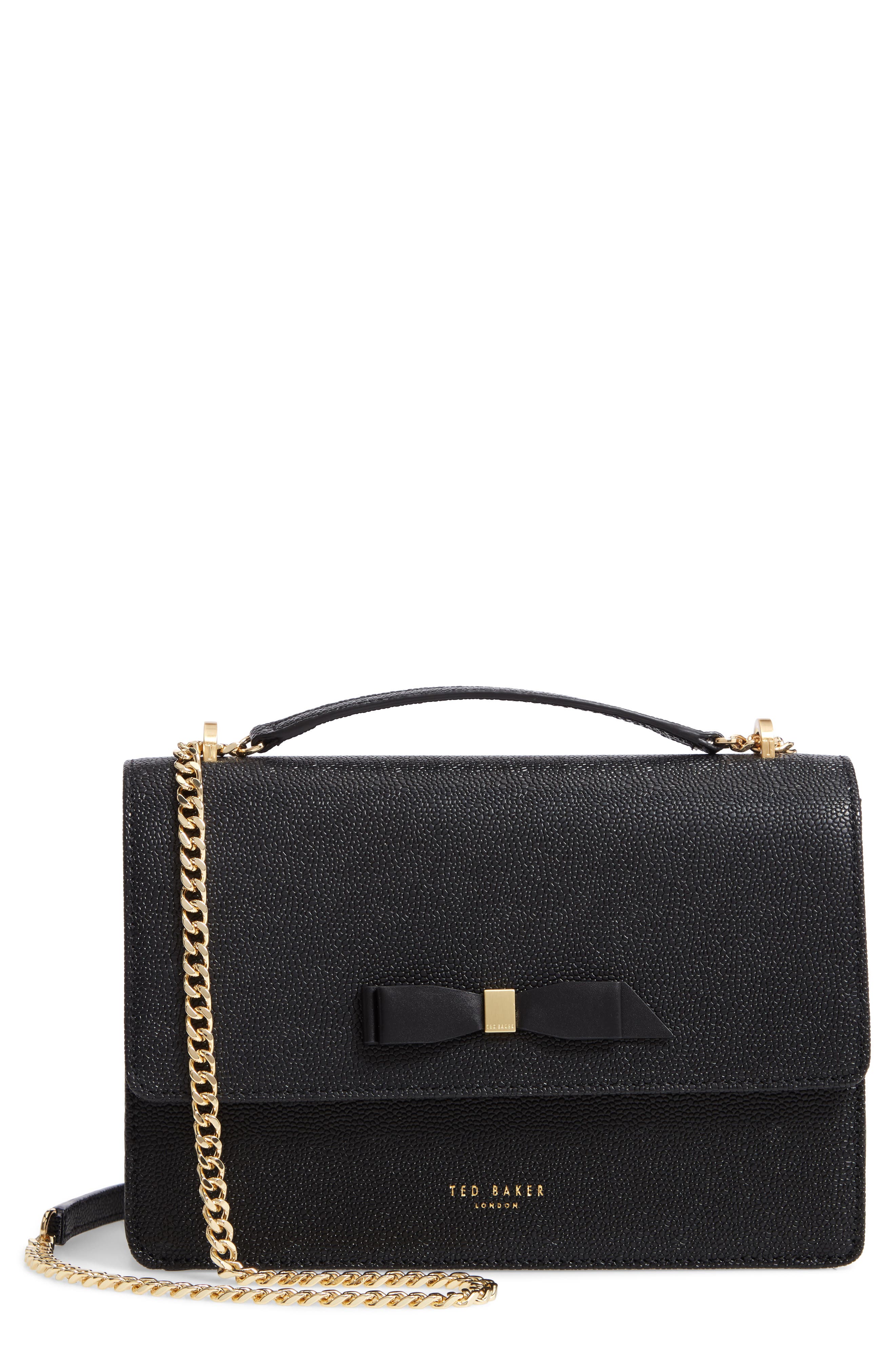 Ted Baker London Joannaa Crossbody Pebbled Leather Bag Nordstrom