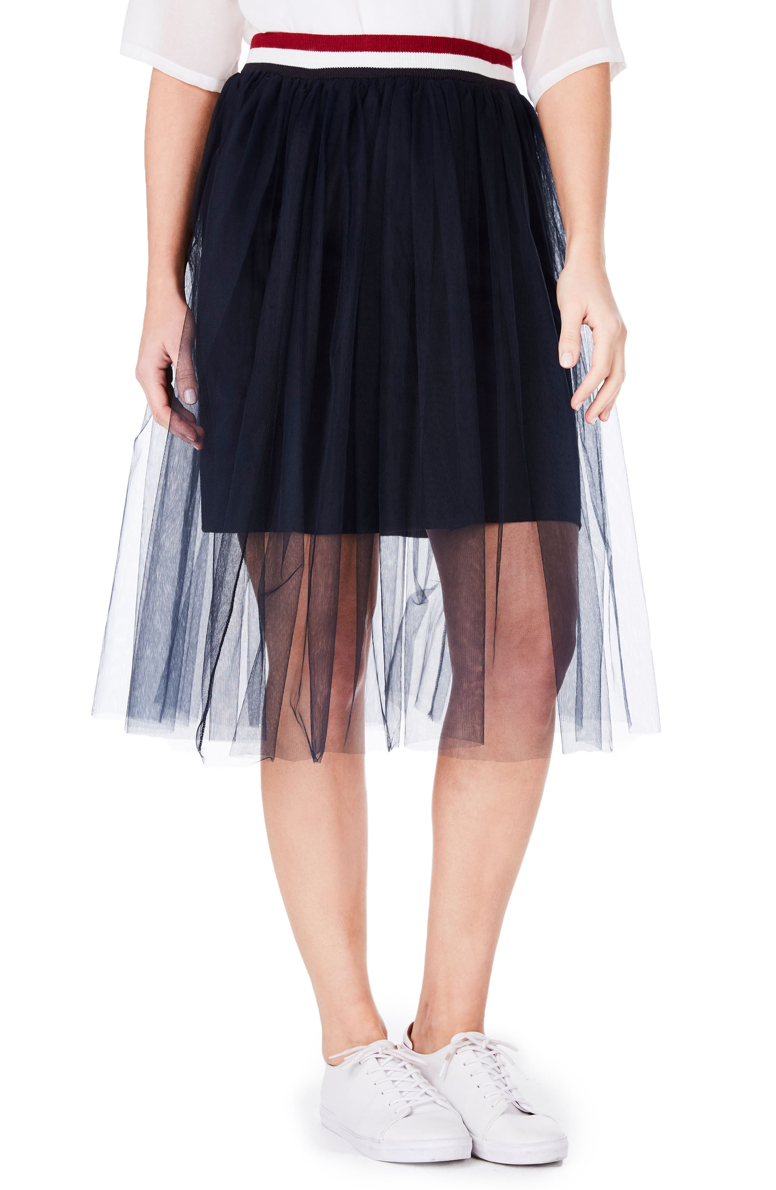 ELVI Tulle Skirt (Plus Size) Nordstrom
