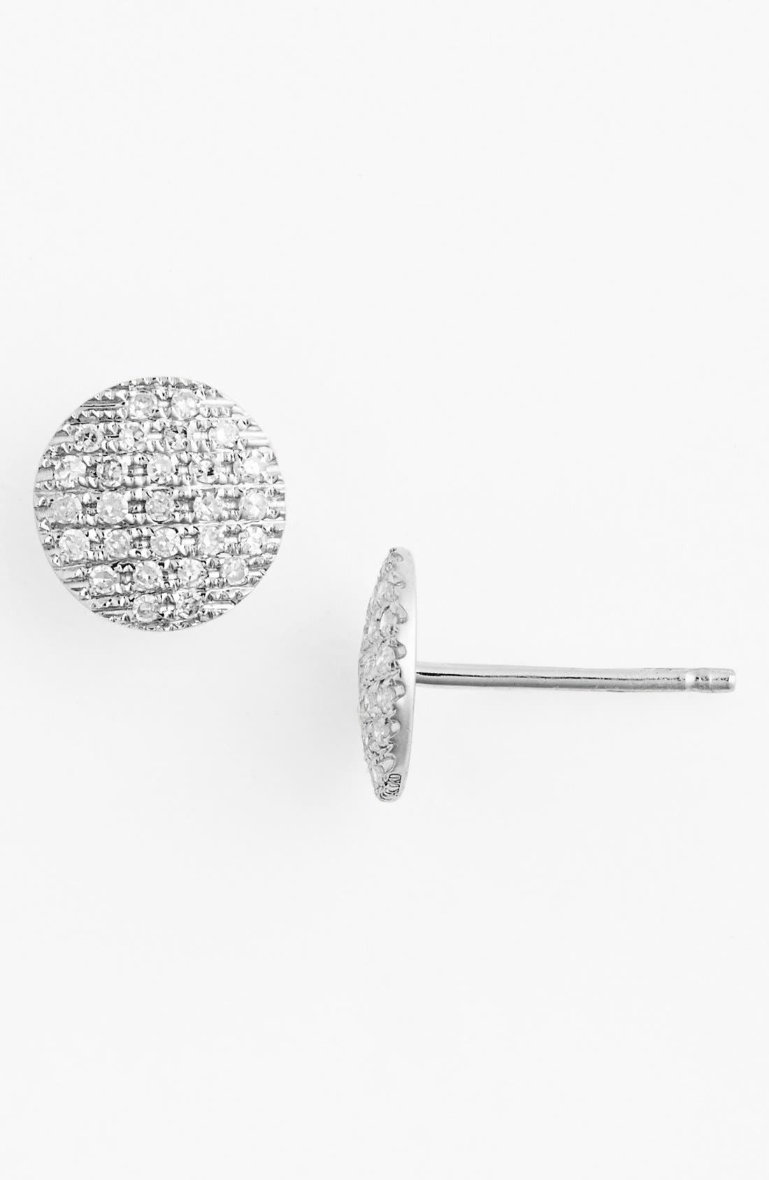 Dana Rebecca Designs 'Lauren Joy' Diamond Disc Stud Earrings Nordstrom
