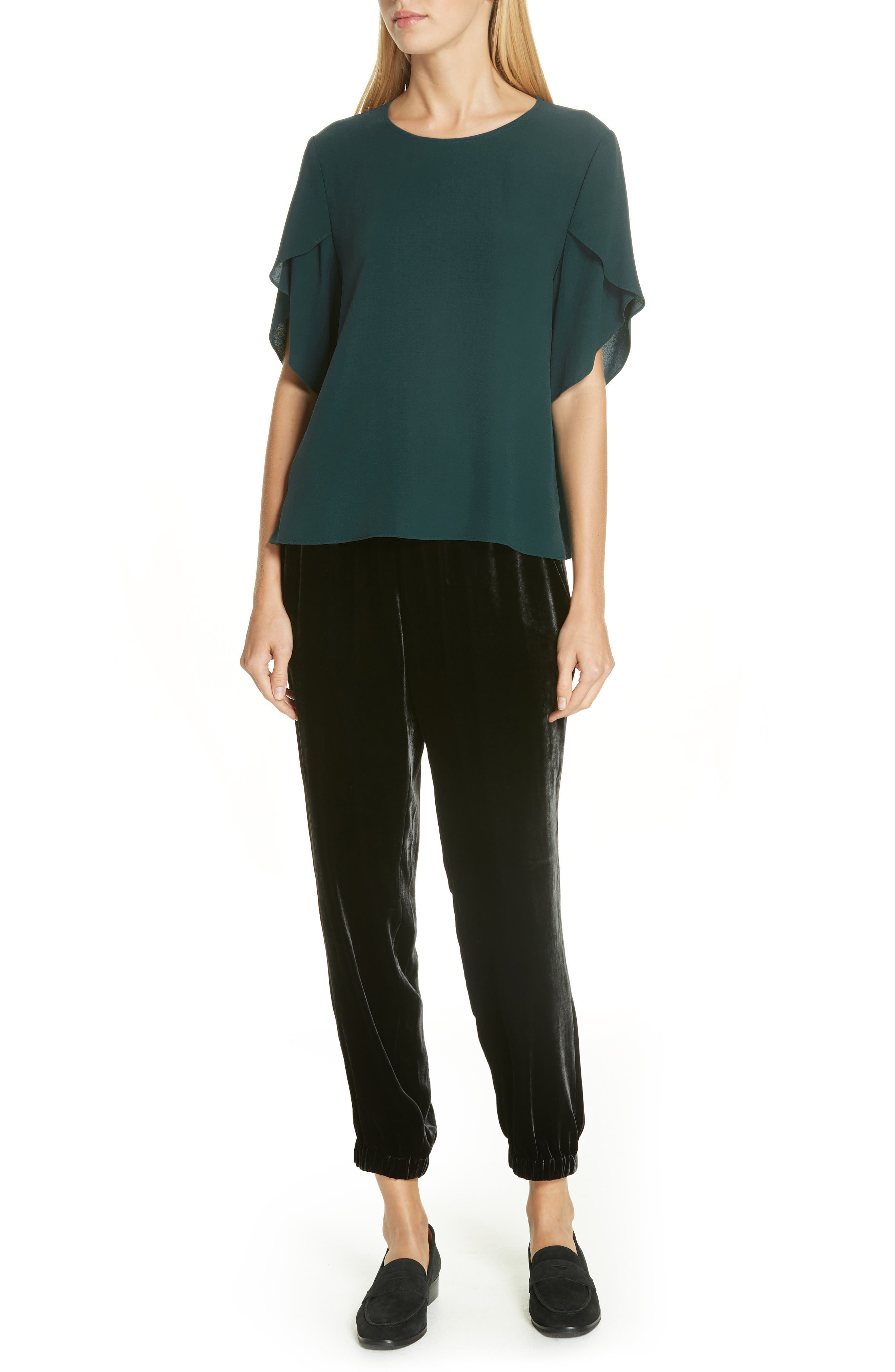 eileen fisher tulip sleeve top