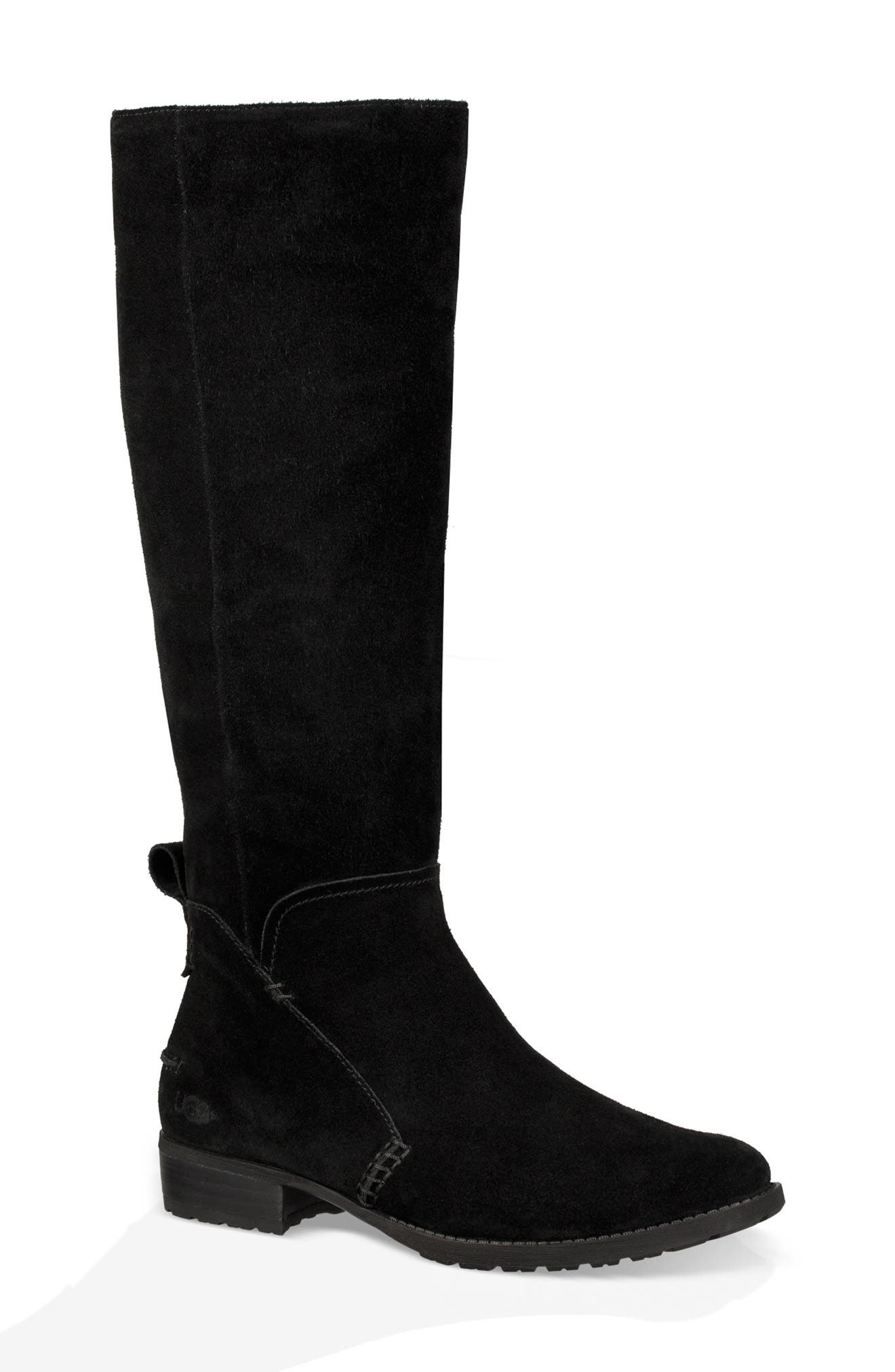 Ugg Leigh Knee High Riding Boot, Black