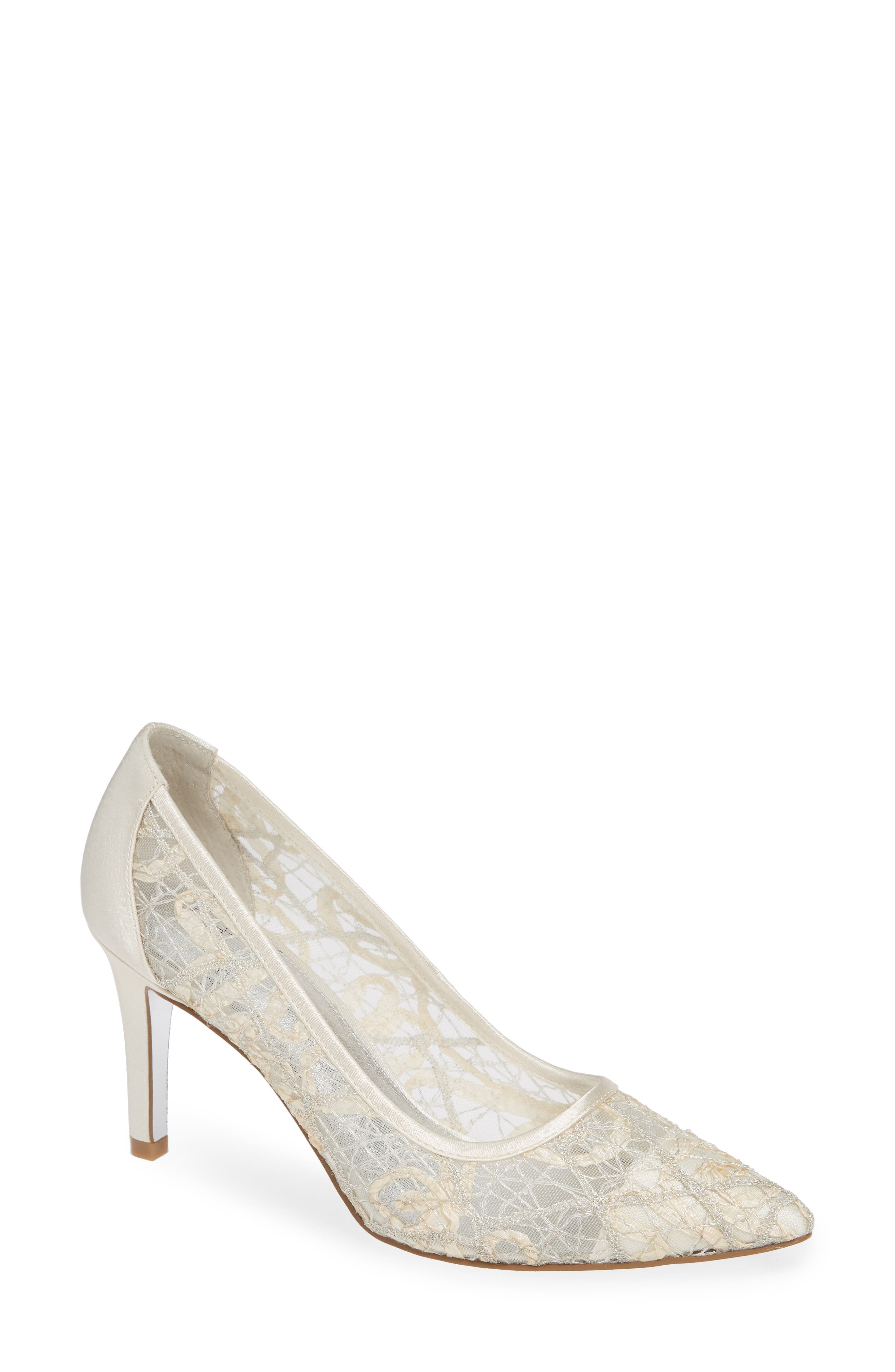 Adrianna Papell Hazyl Pointy Toe Pump, White