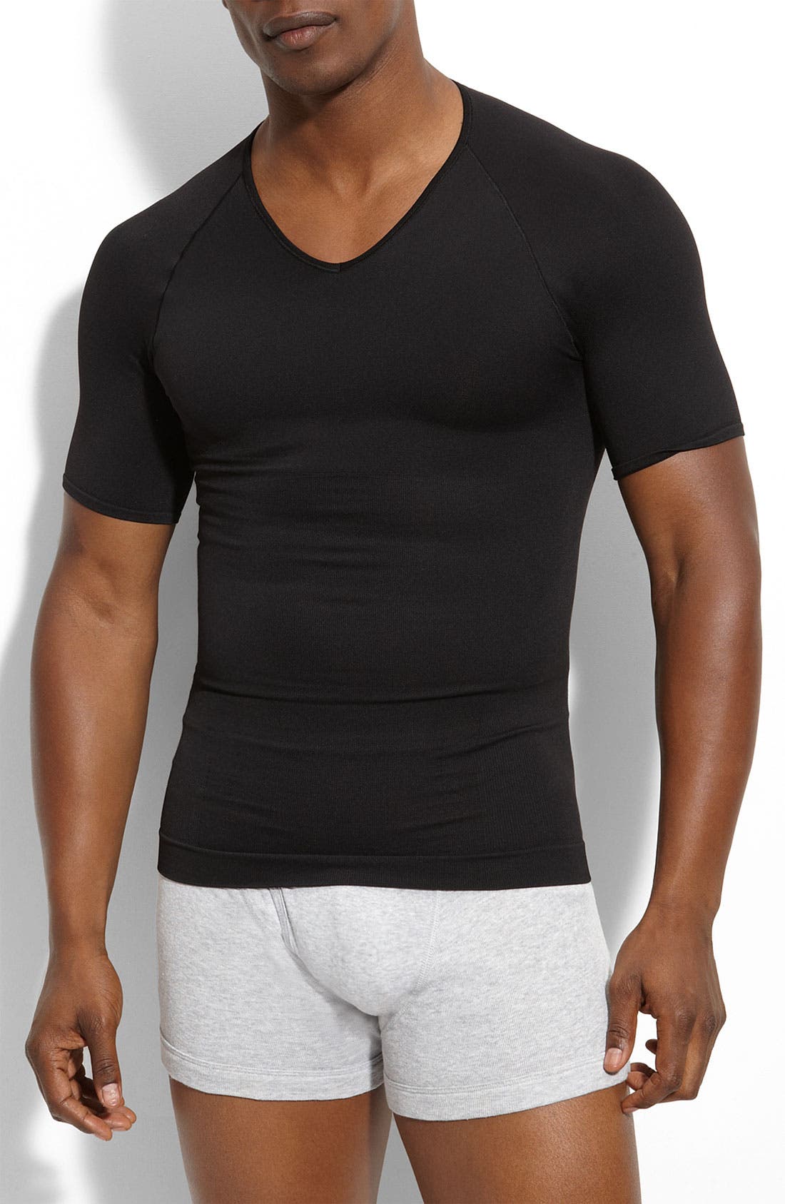 SPANX® 'Zoned Performance' VNeck TShirt Nordstrom