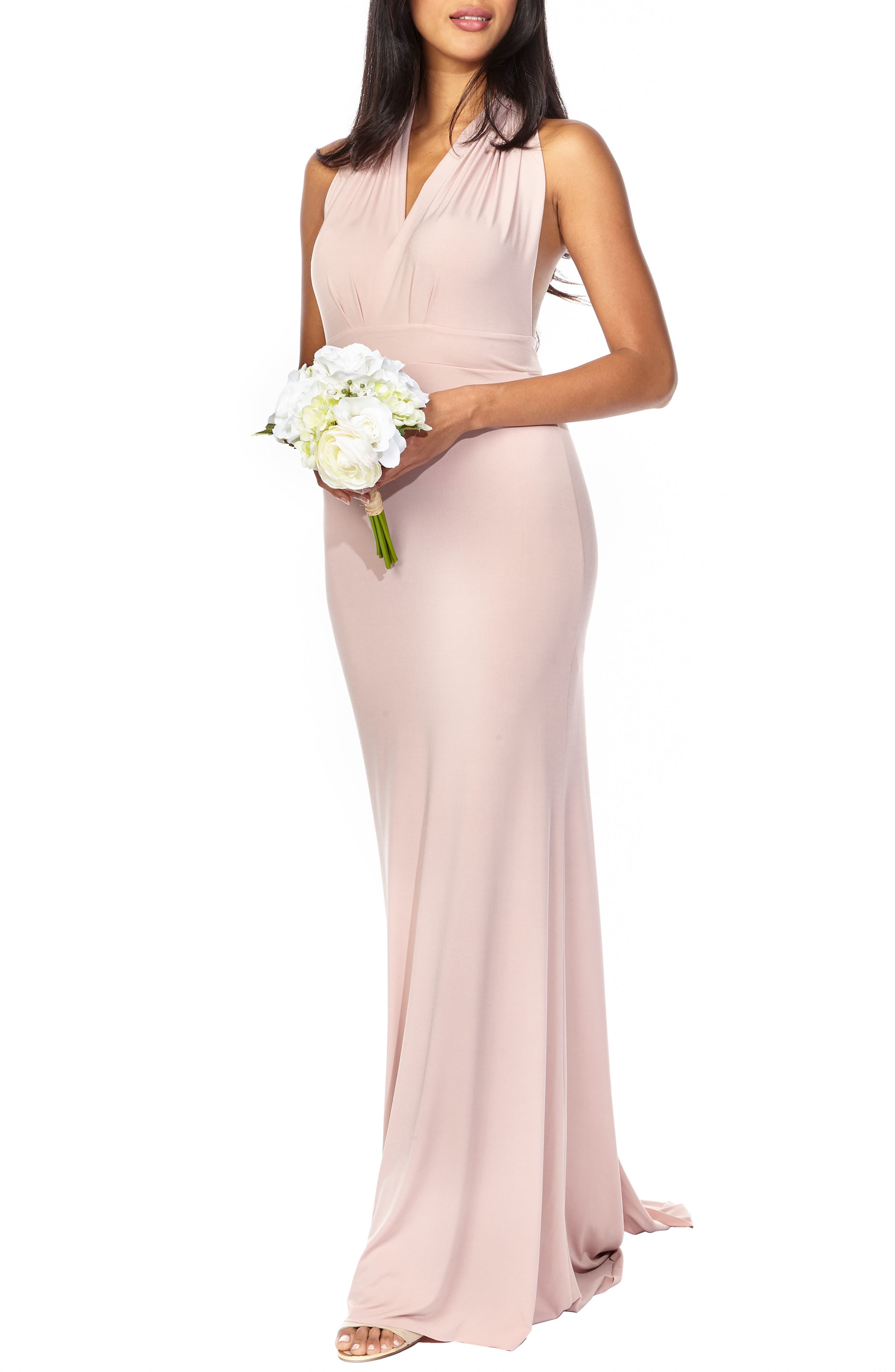Tfnc Multiway Gown, Pink