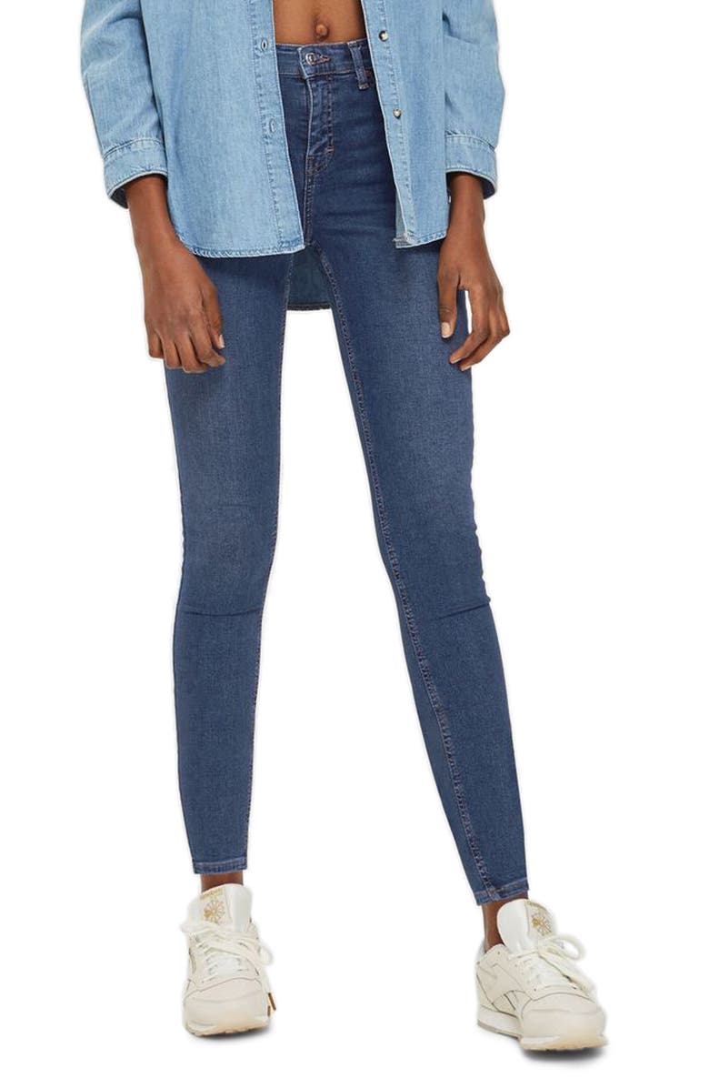 Moto Jamie Jeans,                         Main,                         color, RICH INDIGO