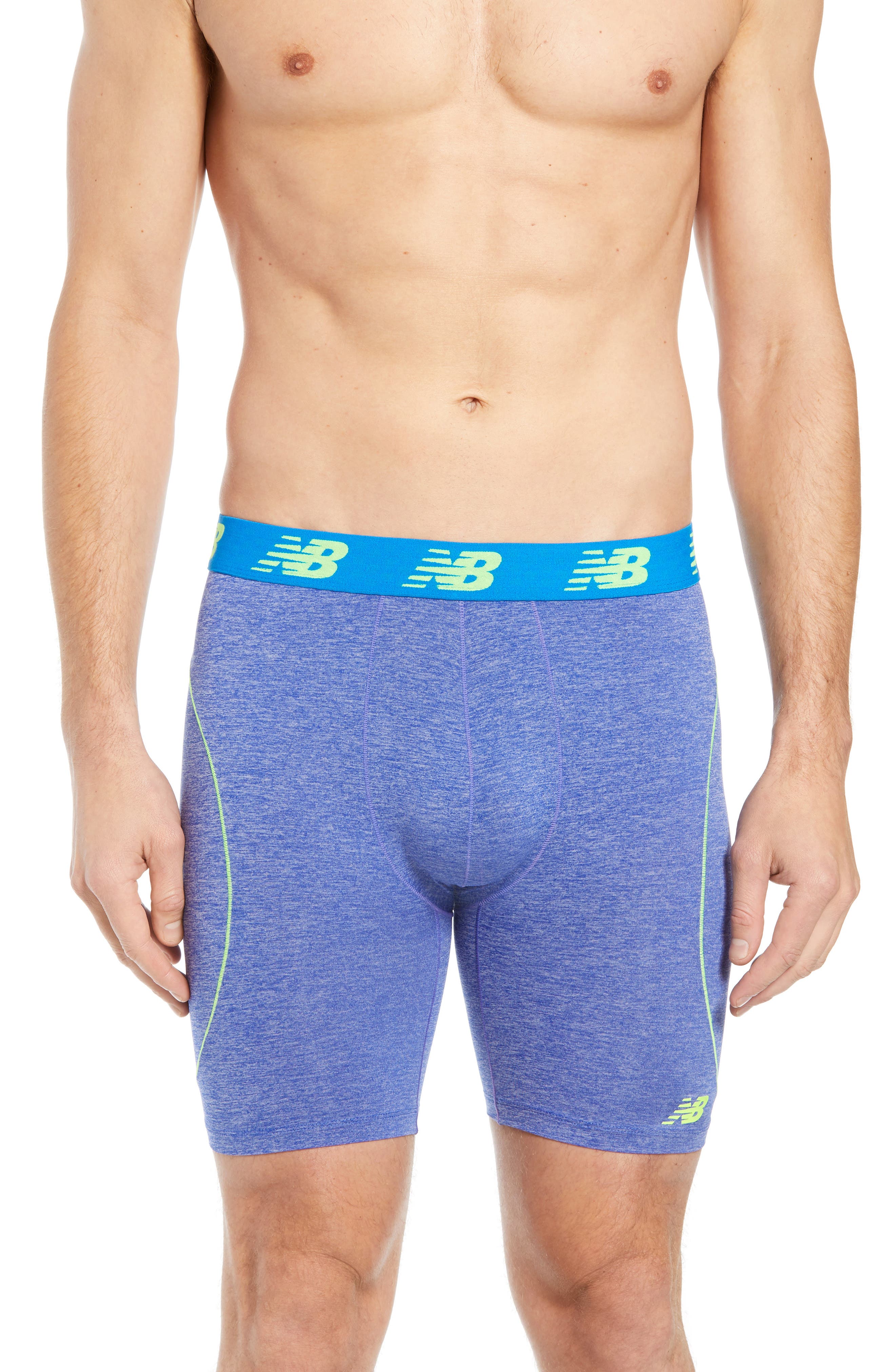 New Balance Flex Boxer Briefs, Blue