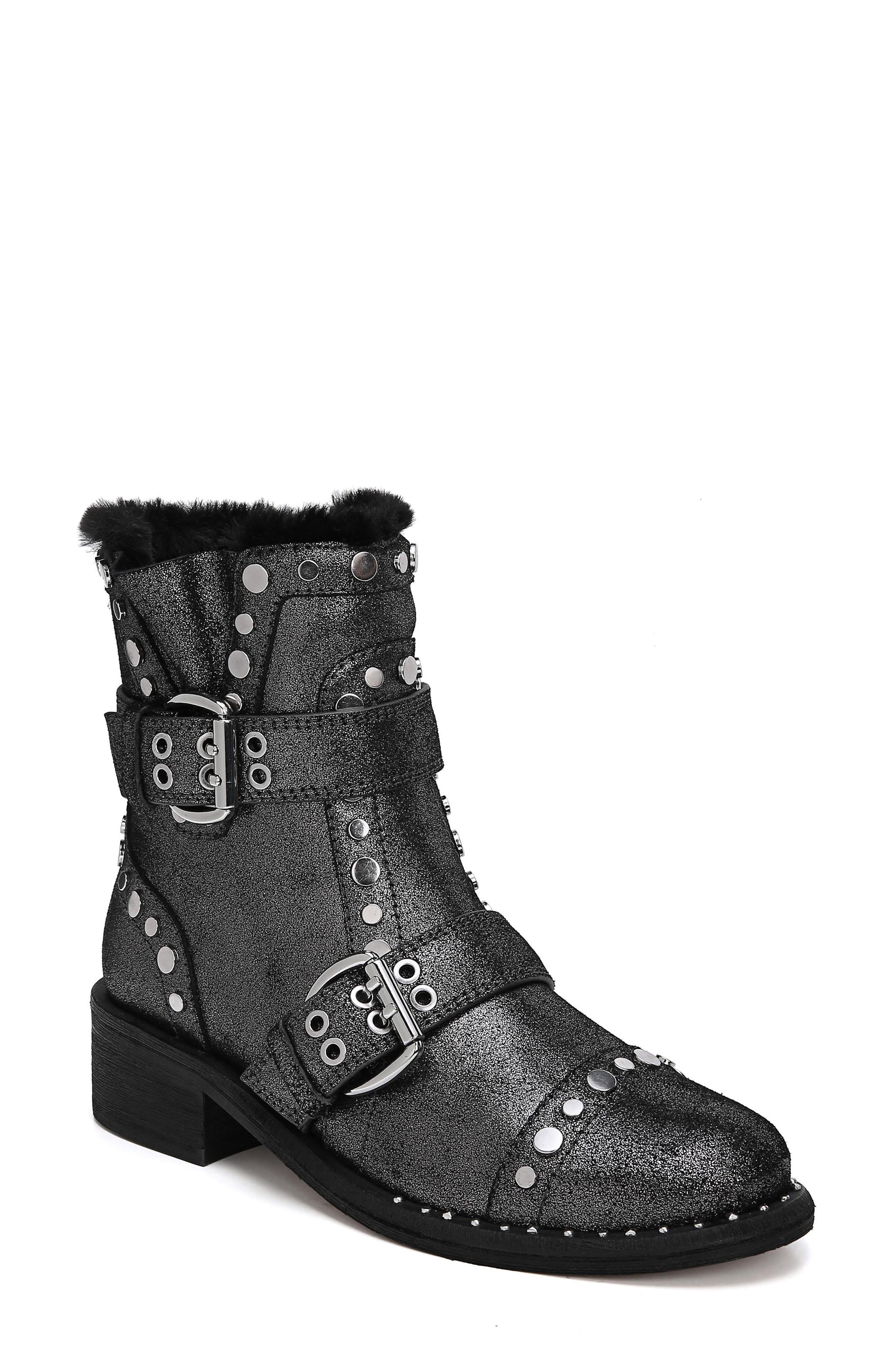 Sam Edelman Drea Stud Moto Boot