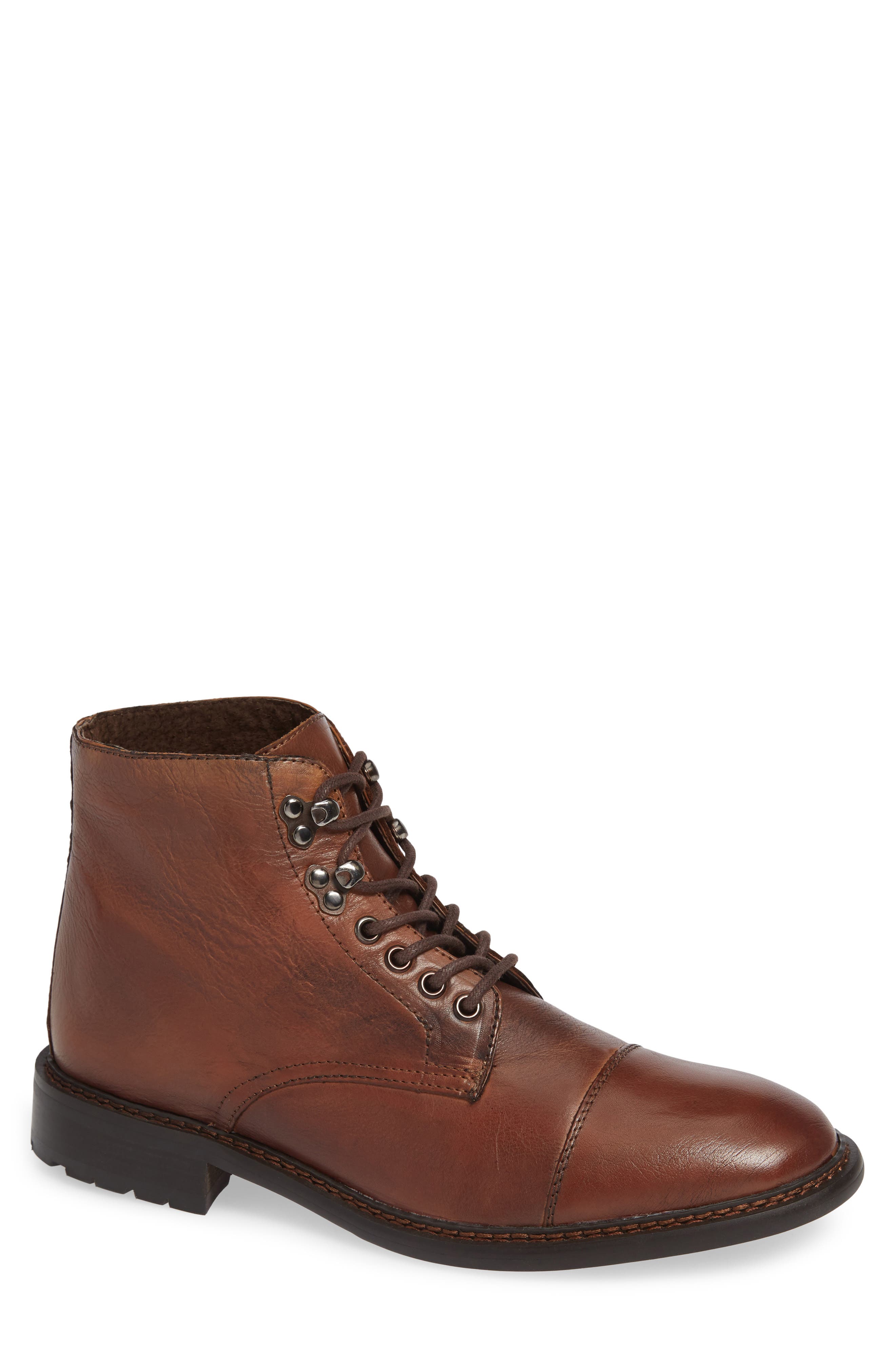 Jump Paxton Cap Toe Boot, Brown