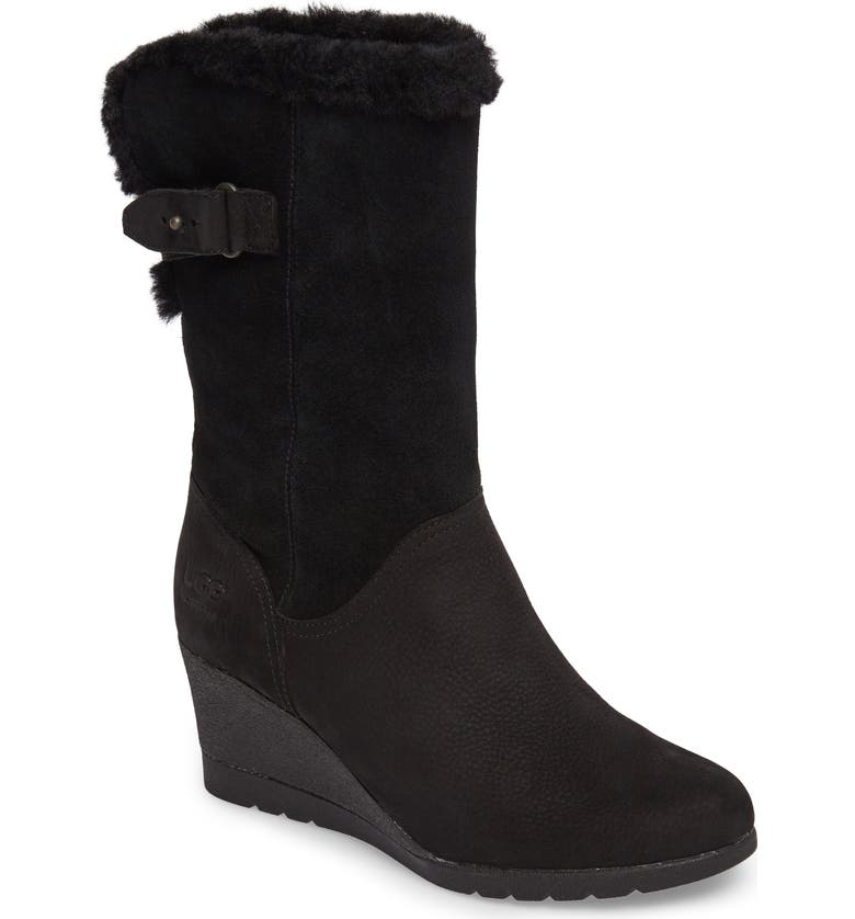 UGG® Edelina Waterproof Wedge Boot (Women) | Nordstrom