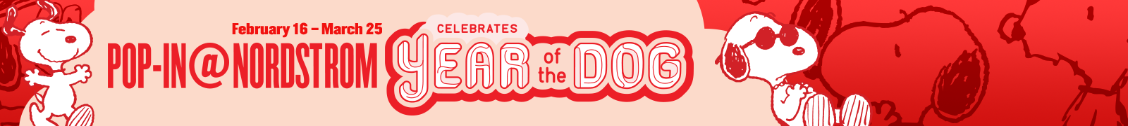 Nordstrom Rack Pers World Clothing Shoes Jewelry Pop In Nordstrom Celebrates Year Of The Dog February 16 March 25