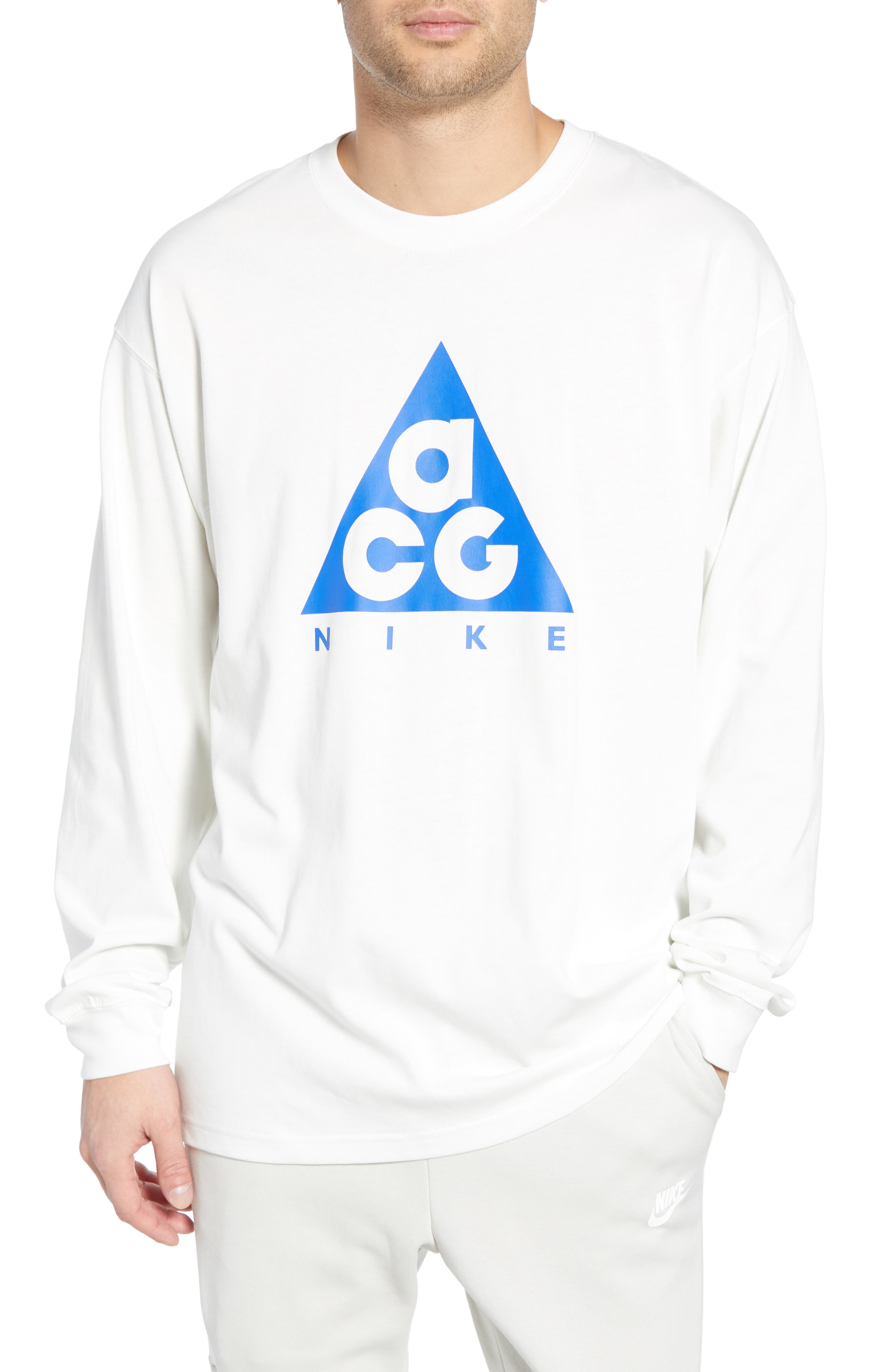 Nike Nrg All Conditions Gear Logo T-Shirt, White