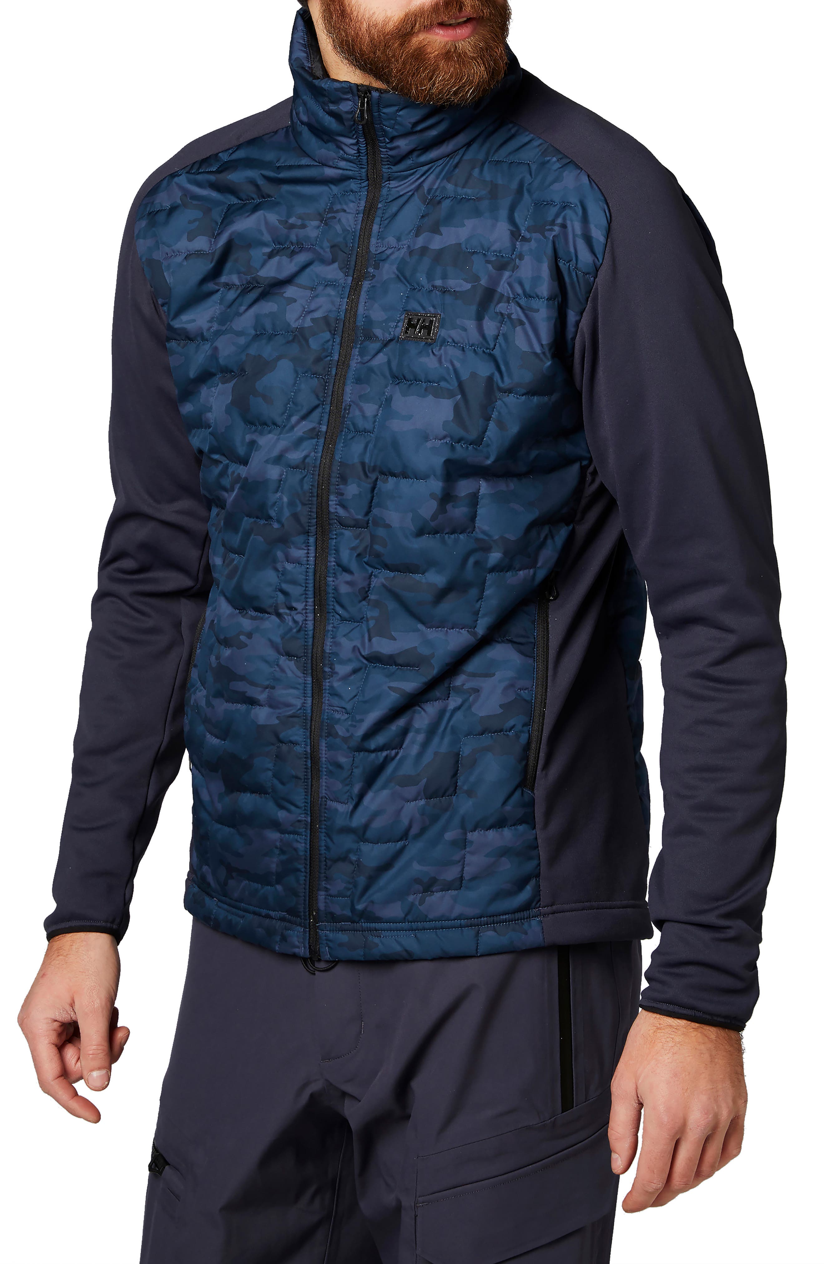 Helly Hansen Liftaloft(TM) Hybrid Water- & Wind-Resistant Insulator Jacket, Blue