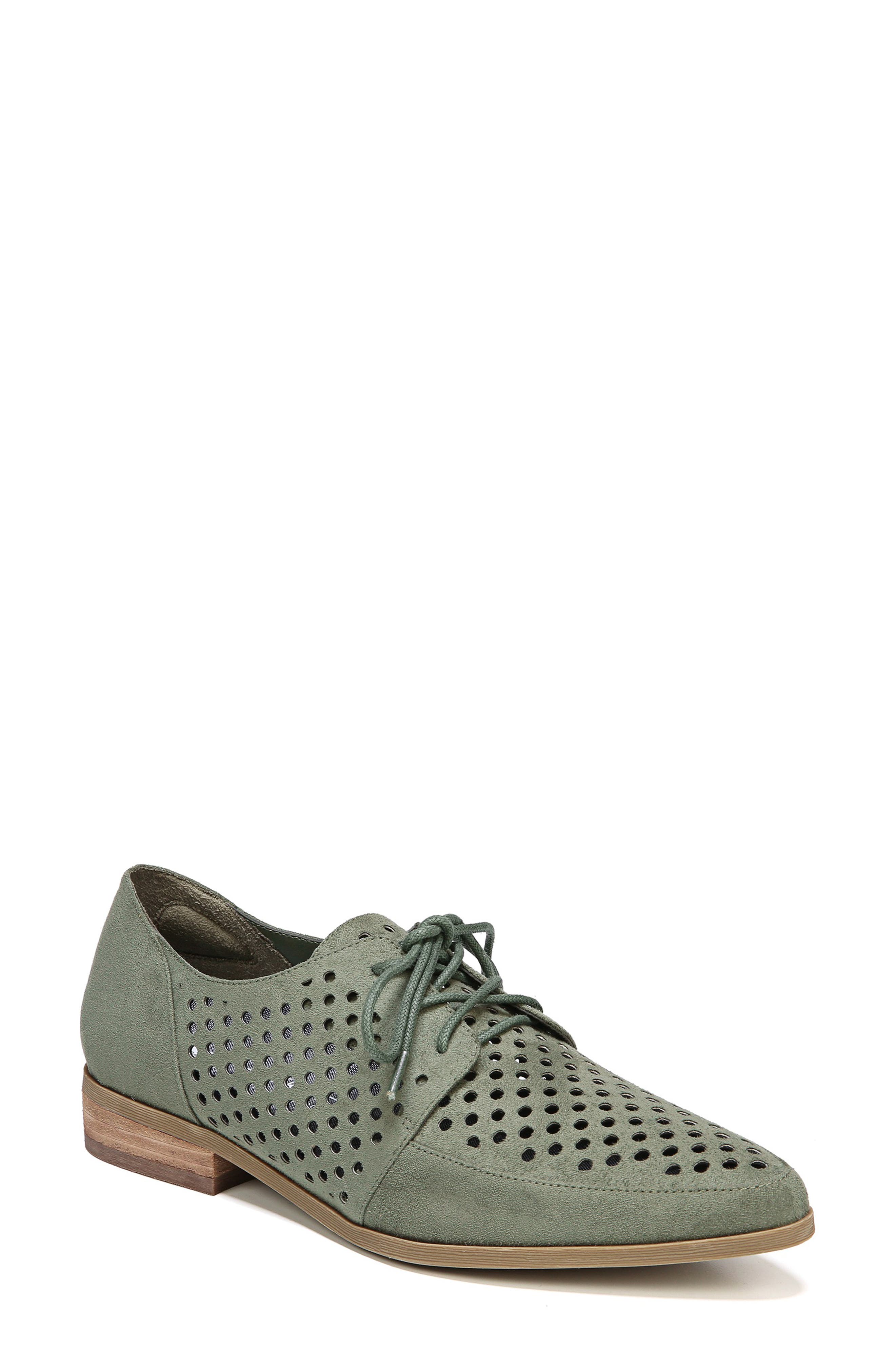 UPC 017115689624 product image for Women's Dr. Scholl's Equal Chop Derby, Size 7.5 M - Green | upcitemdb.com