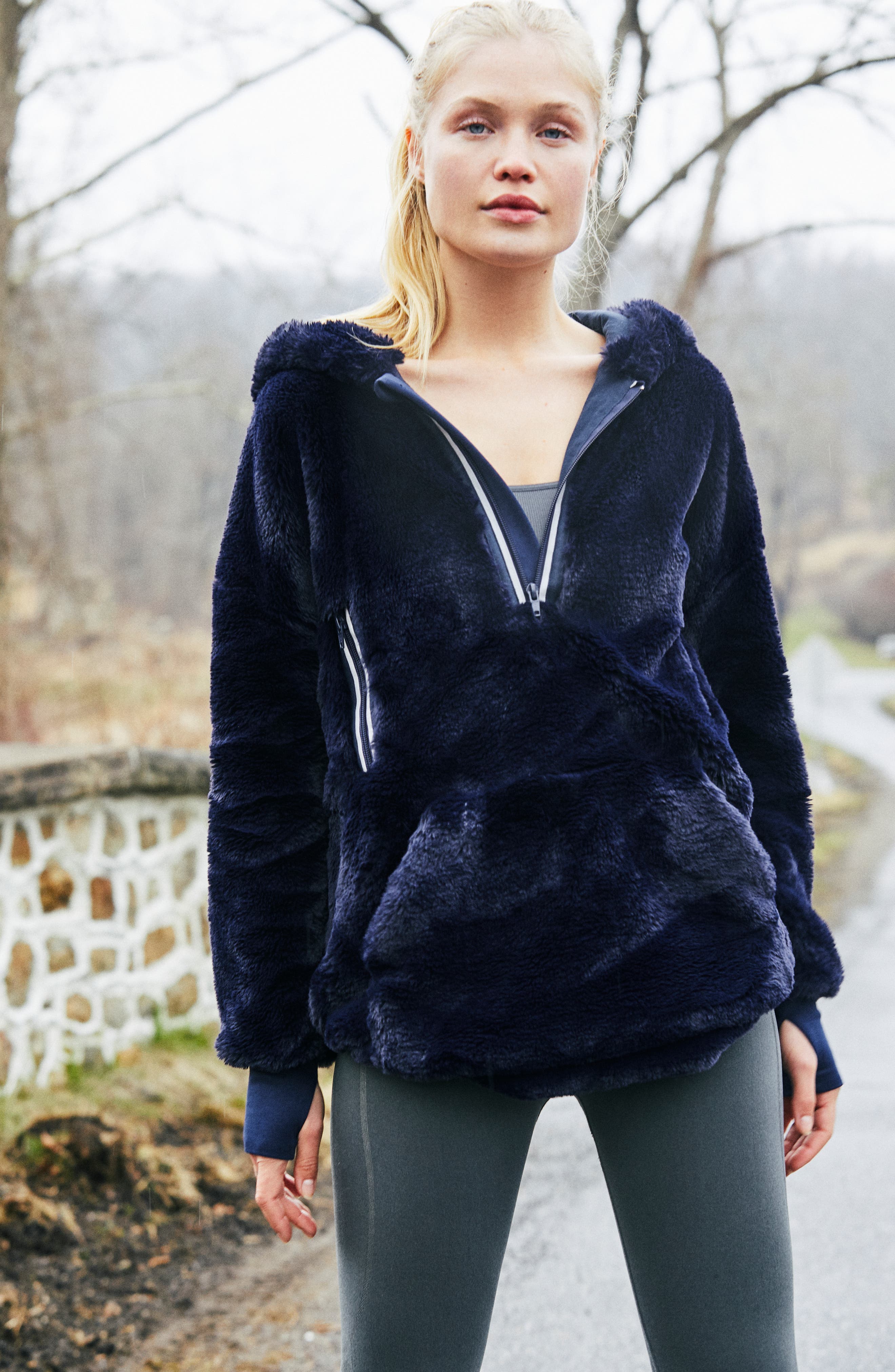 free people off the record soft hoodie