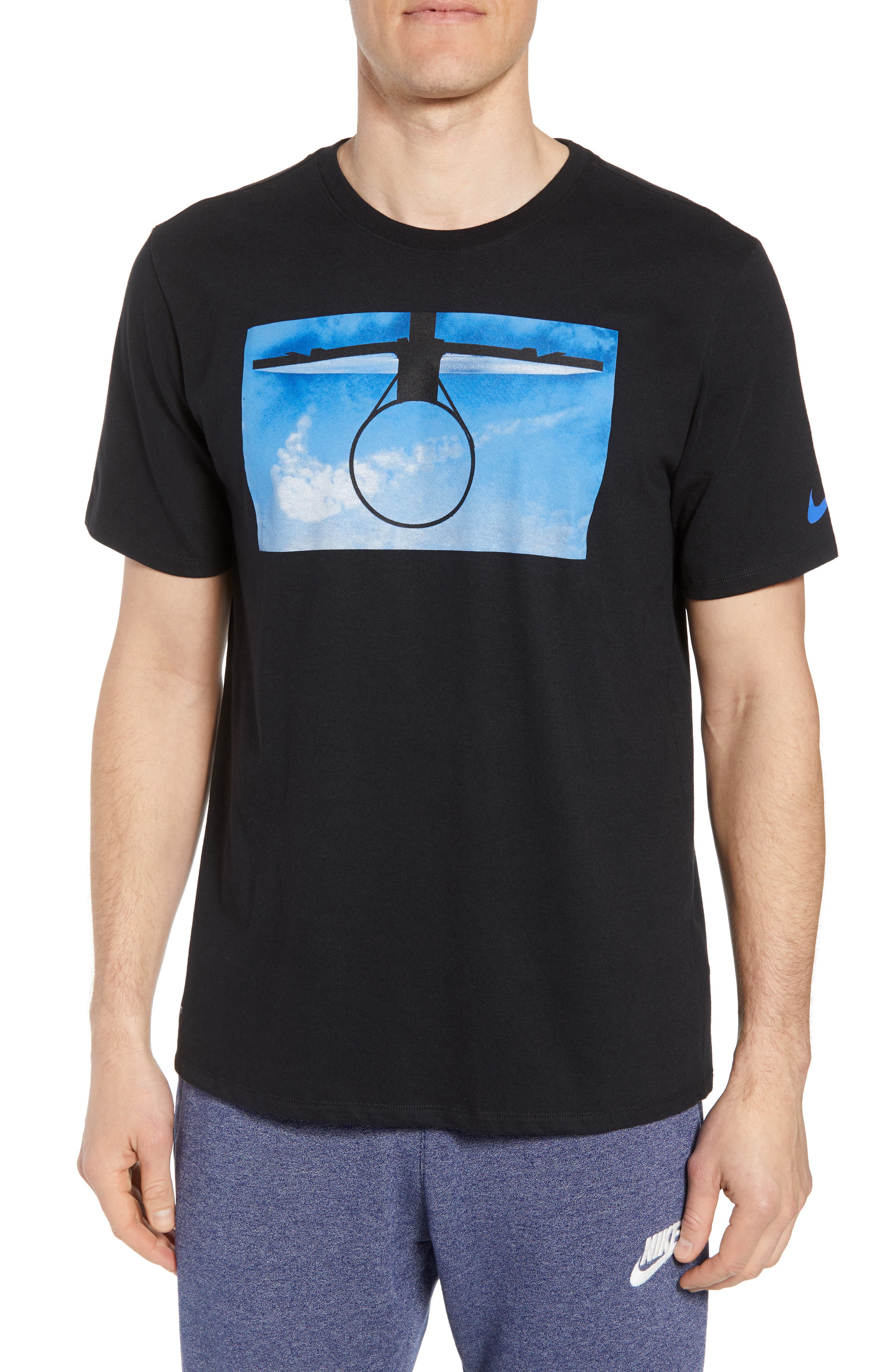 Nike Dri-Fit Basketball Daydream T-Shirt, Black
