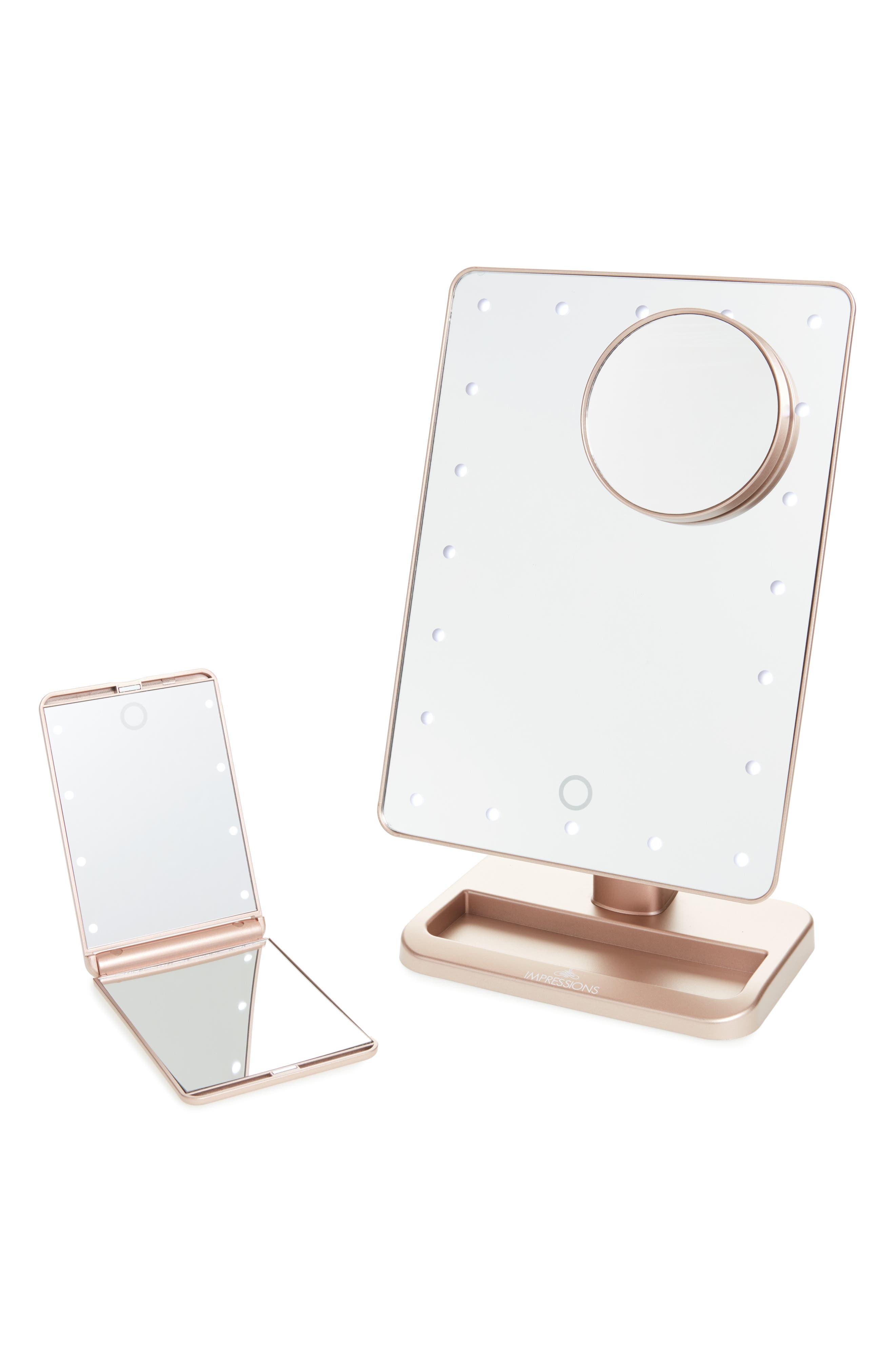Impressions Vanity Co. Touch XL Dimmable LED Makeup Mirror with