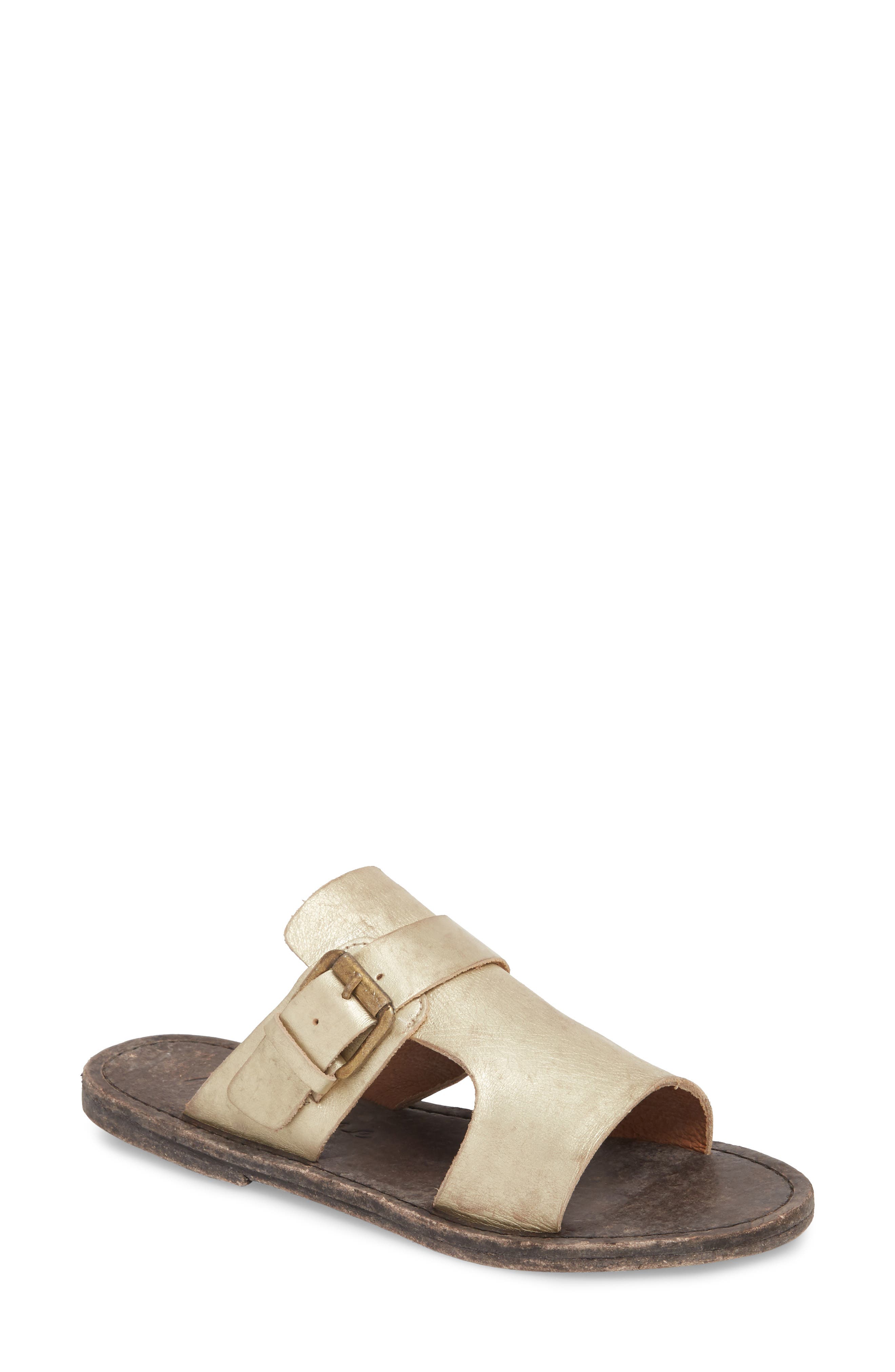 Matisse Abbie Slide Sandal, Metallic