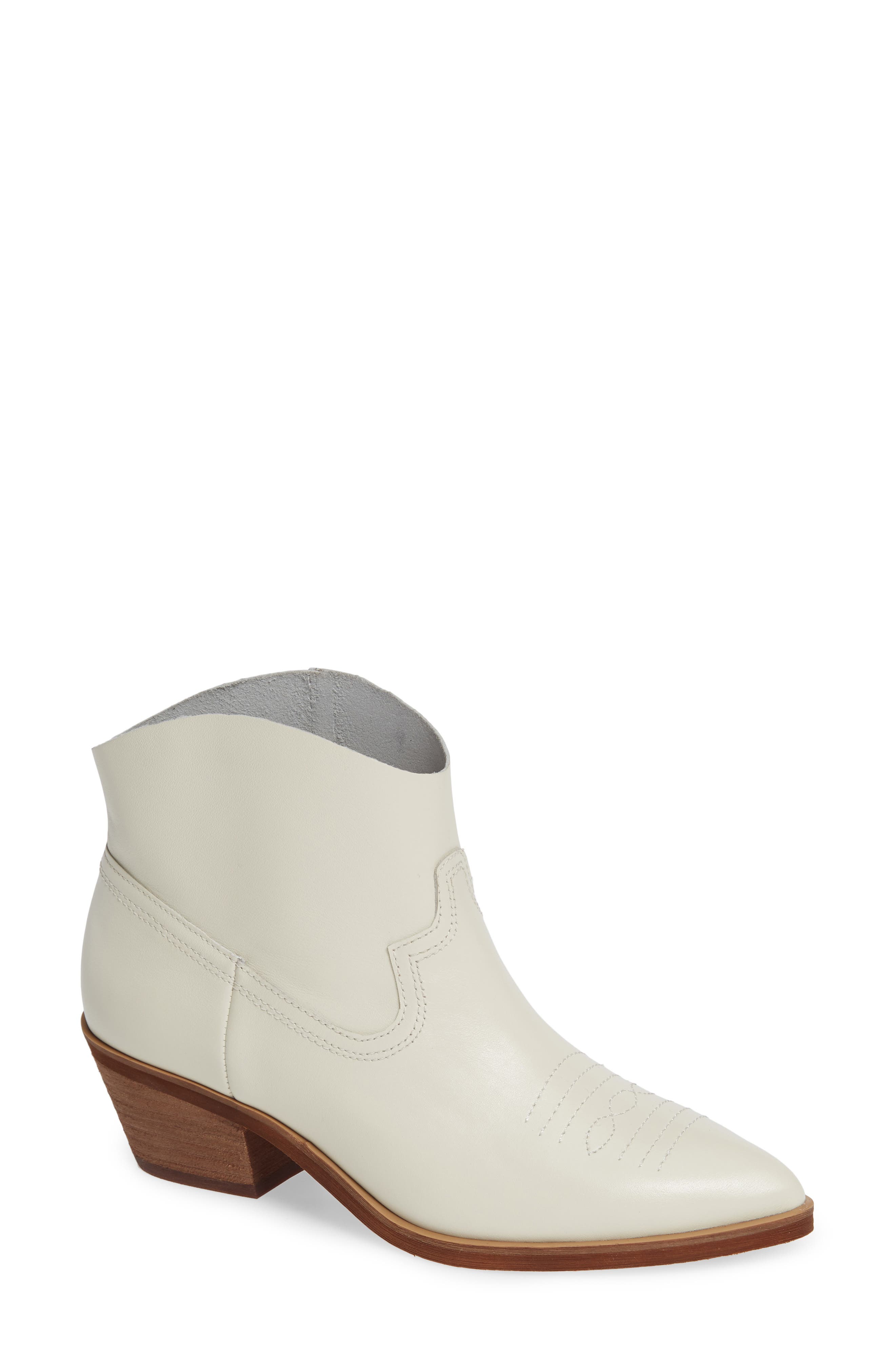 Treasure & Bond Clint Slip-On Bootie, Ivory