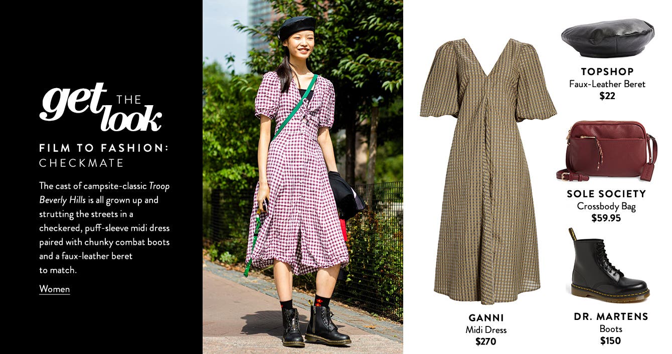 Get the look: Film to Fashion. Pattern Play.