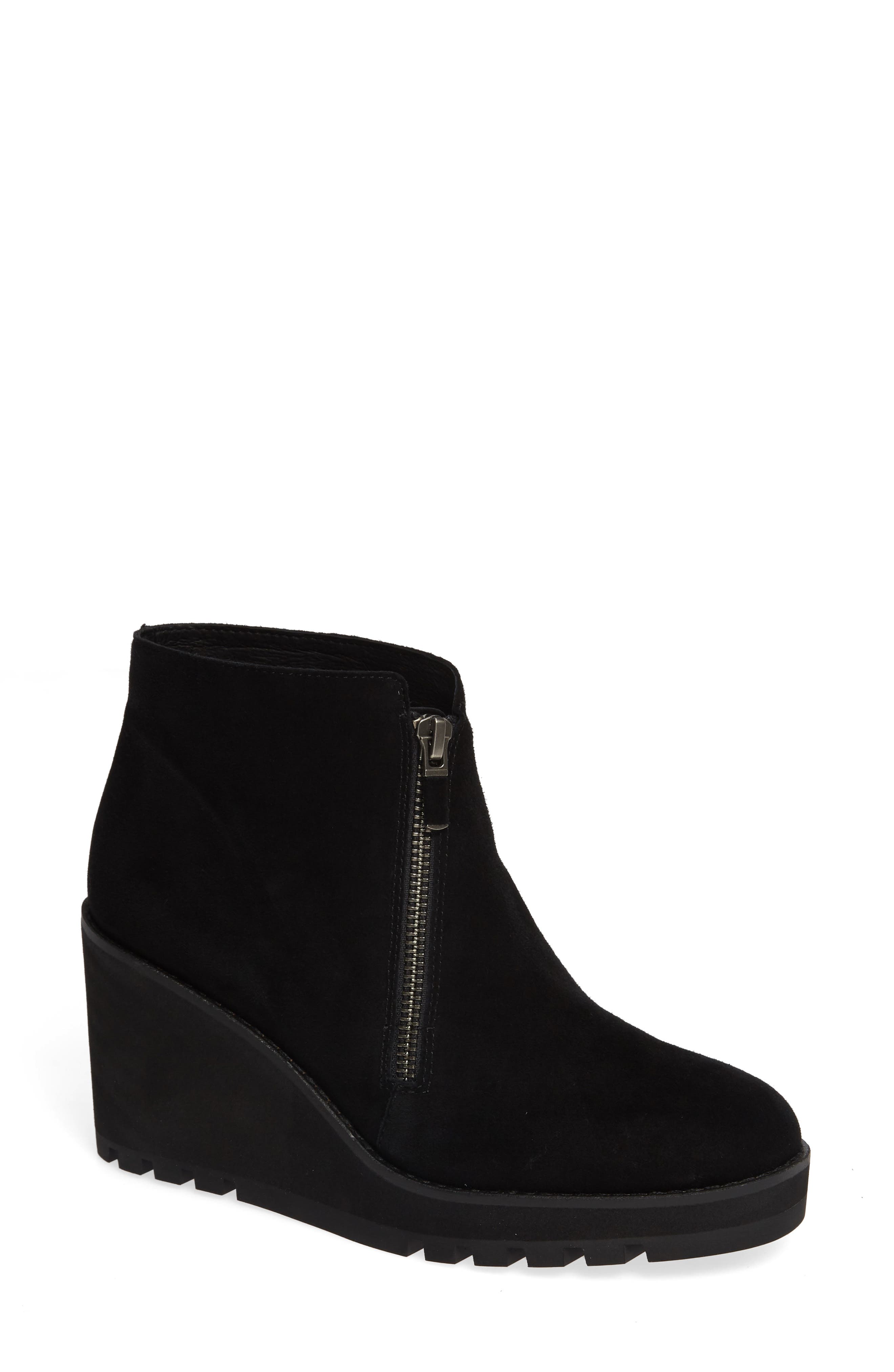Eileen Fisher Alto Wedge Bootie, Black