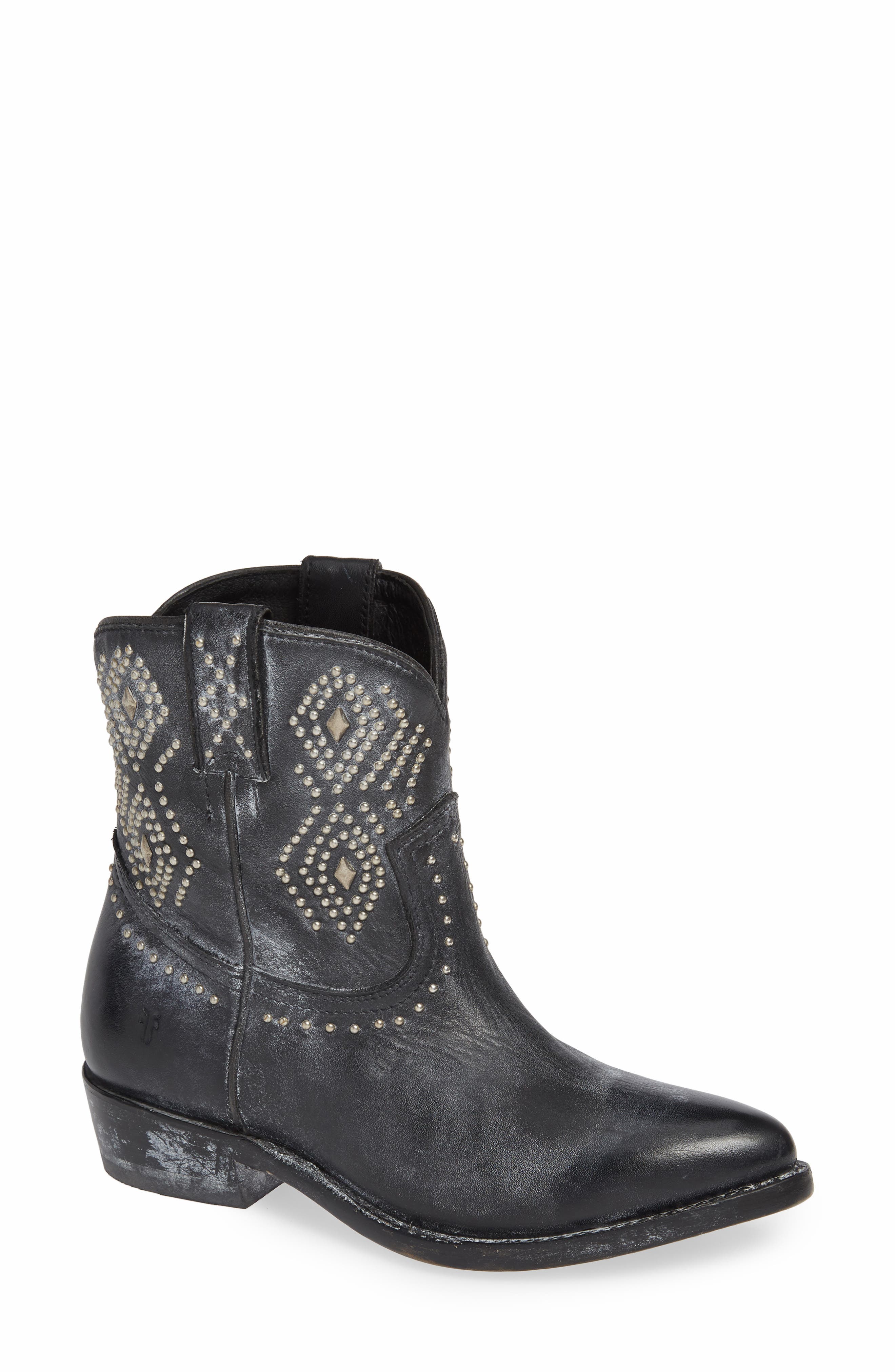 Frye Billy Stud Short Western Boot