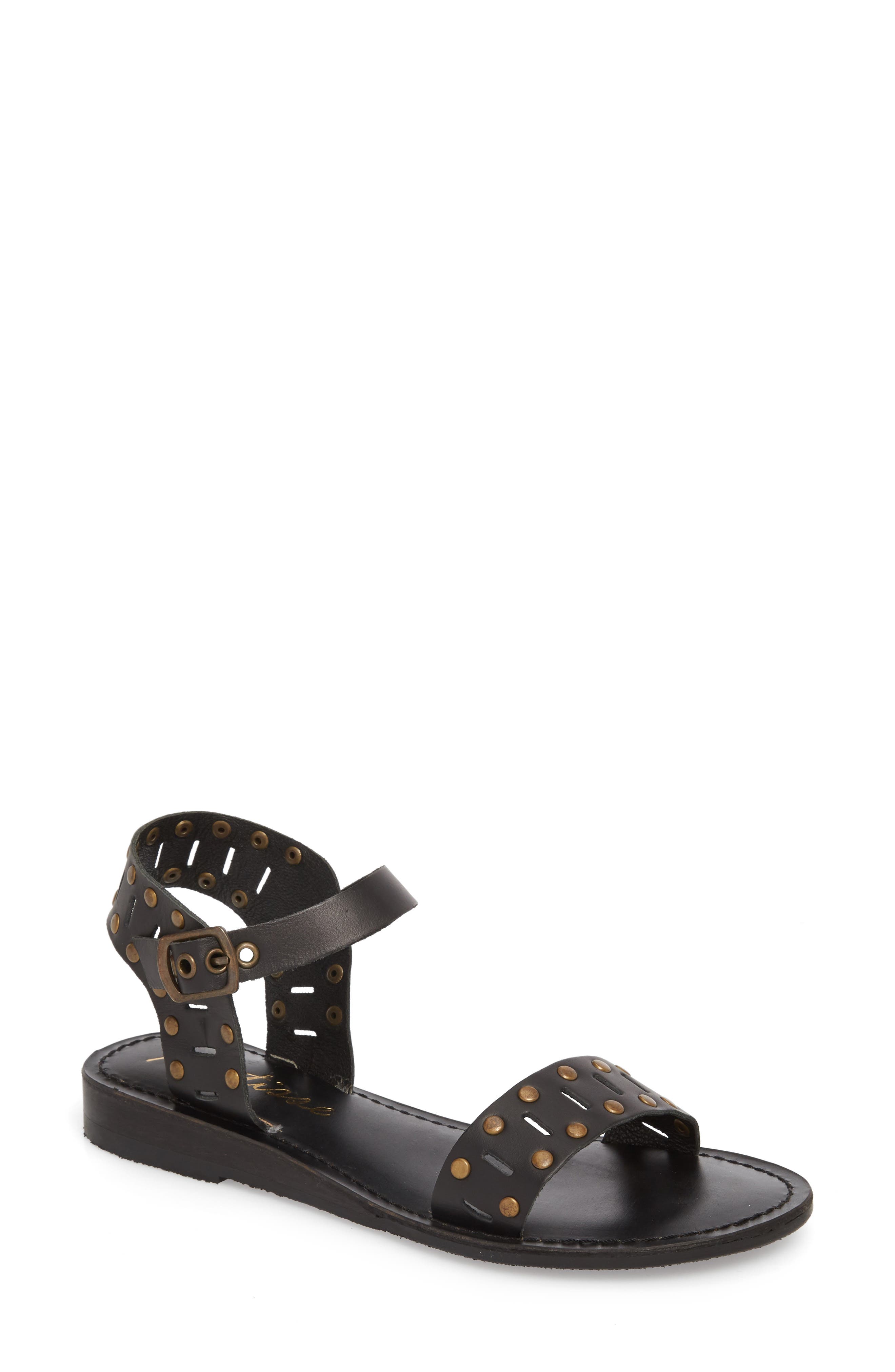Matisse Ravenna Quarter Strap Sandal, Black