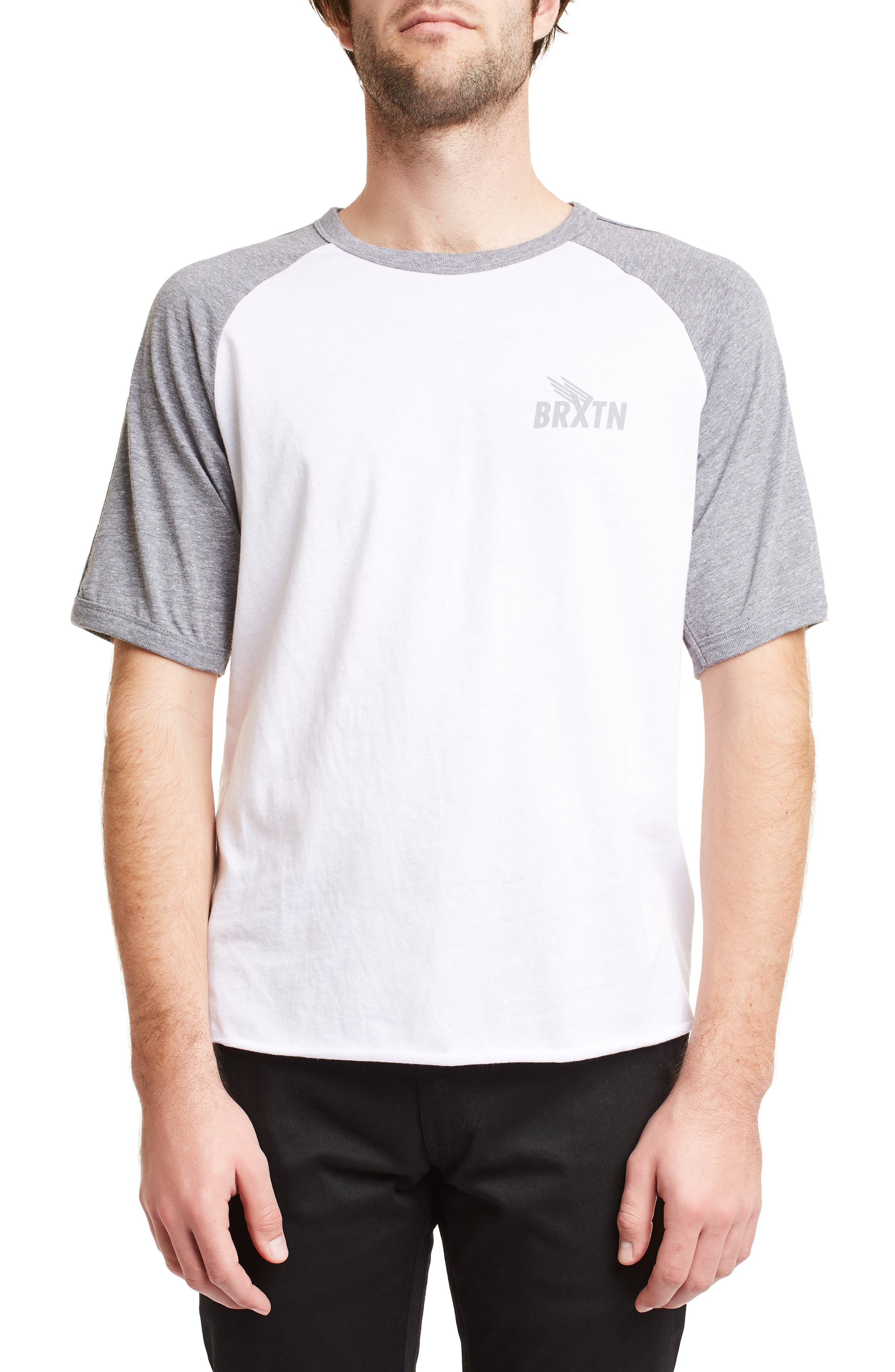 Brixton Rogers Ii Raglan T-Shirt, White