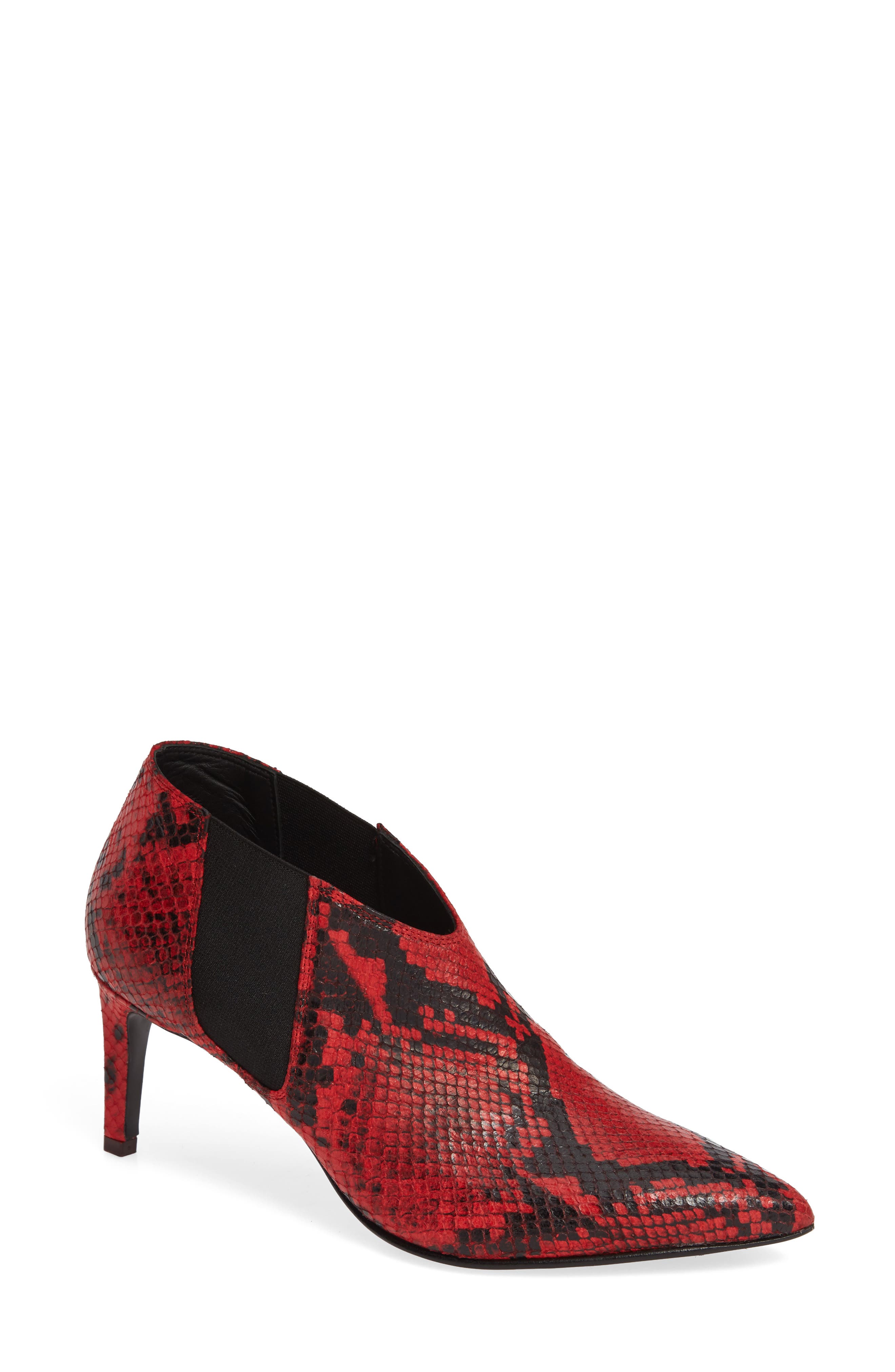 Rag & Bone Beha Chelsea Boot, Red