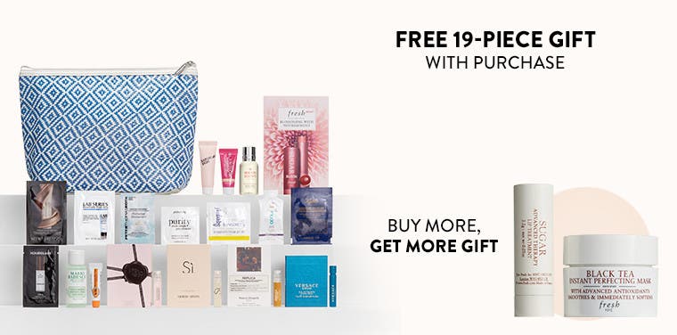 Free 19 Piece Gift At Nordstrom With $100 Beauty or Fragrance Purchase