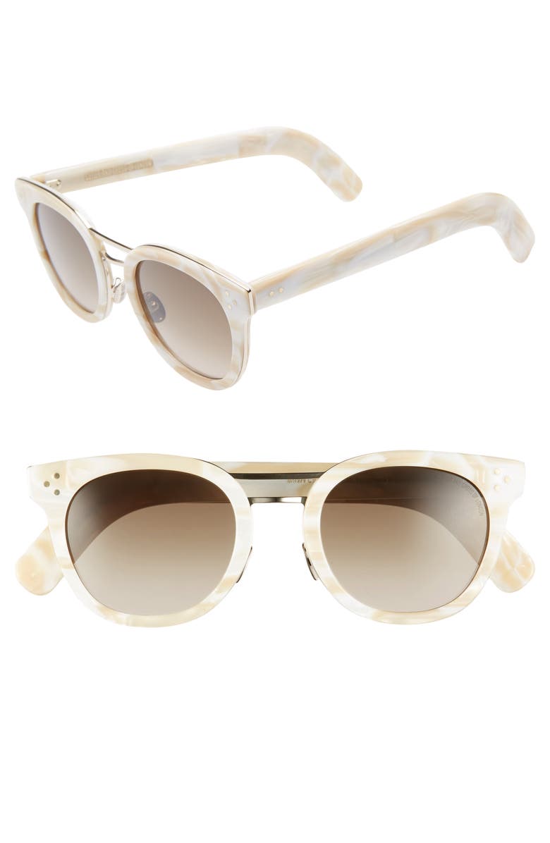 Cutler And Gross 52MM ROUND SUNGLASSES