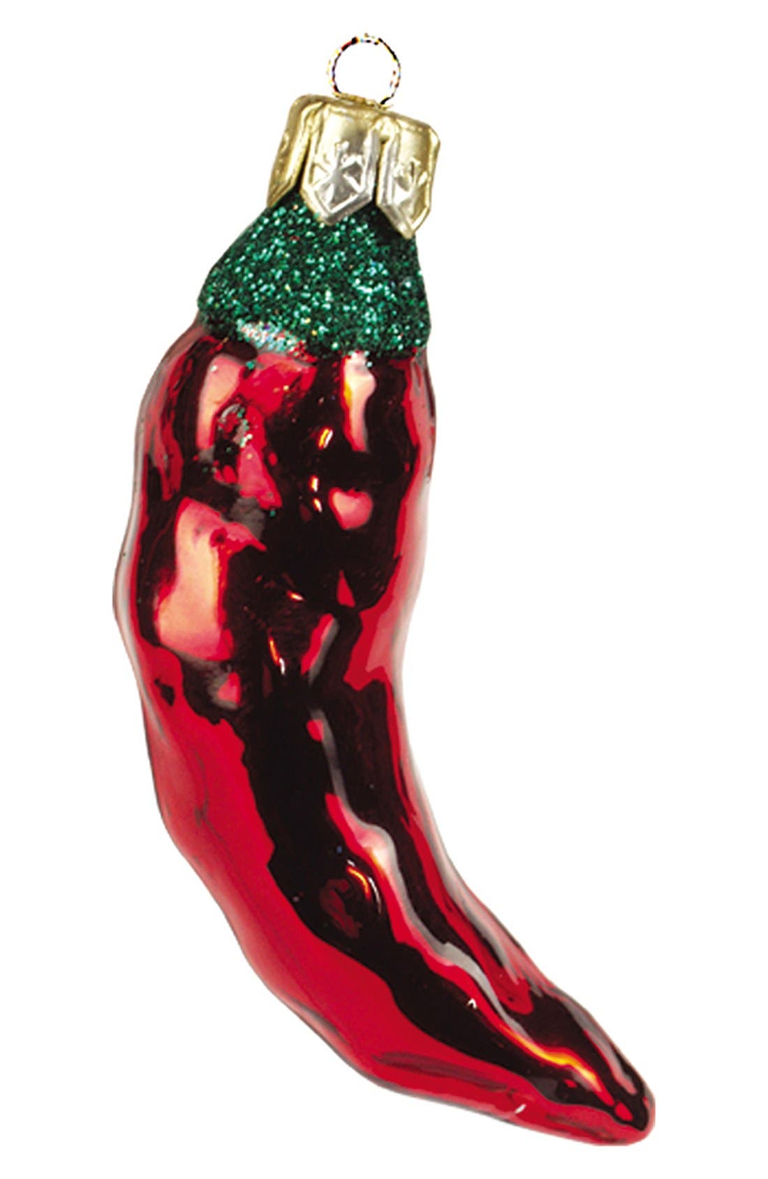 Nordstrom at Home 'Chili Pepper' Handblown Glass Ornament Nordstrom