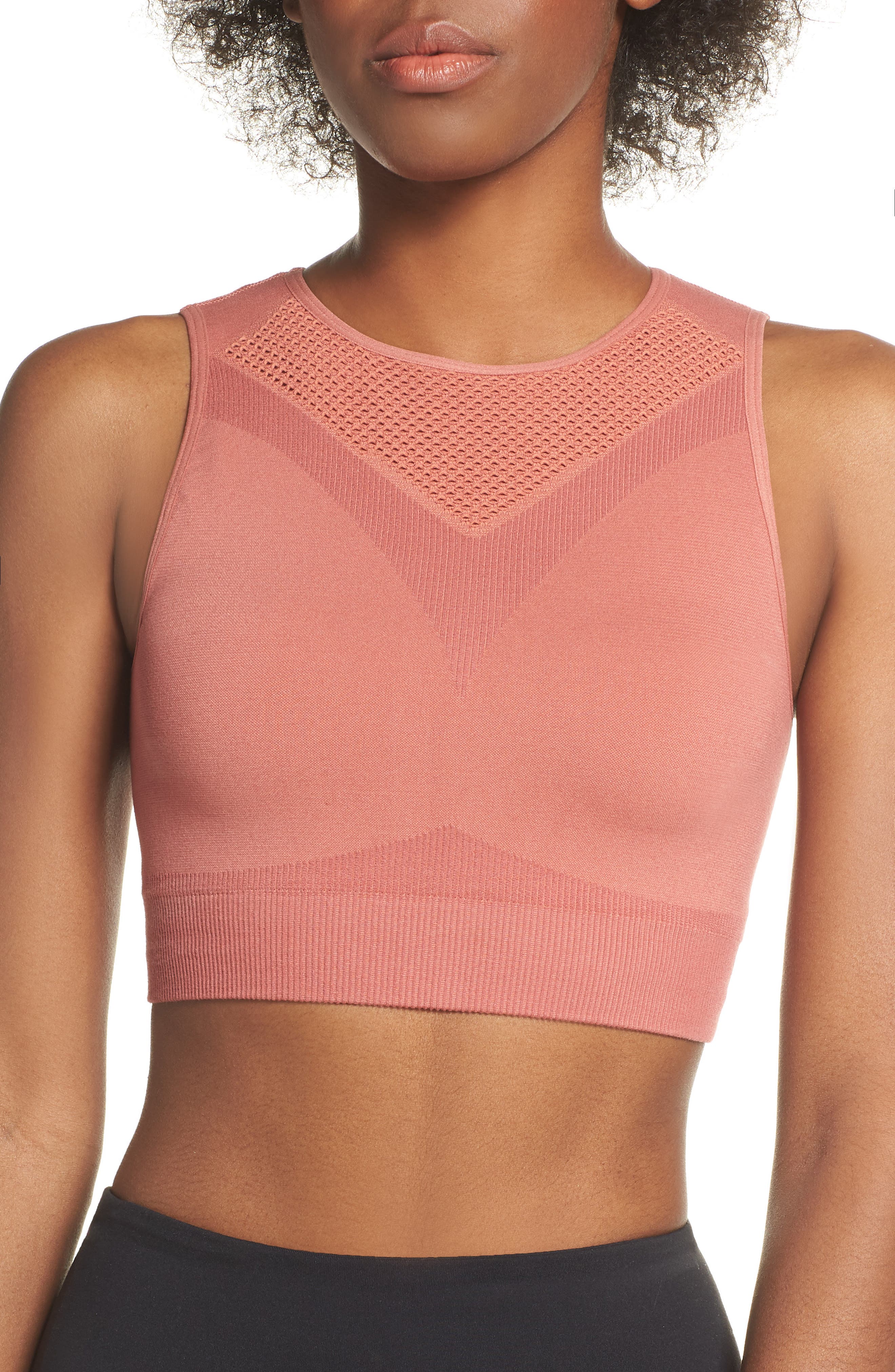 Zella So True Seamless Longline Sports Bra