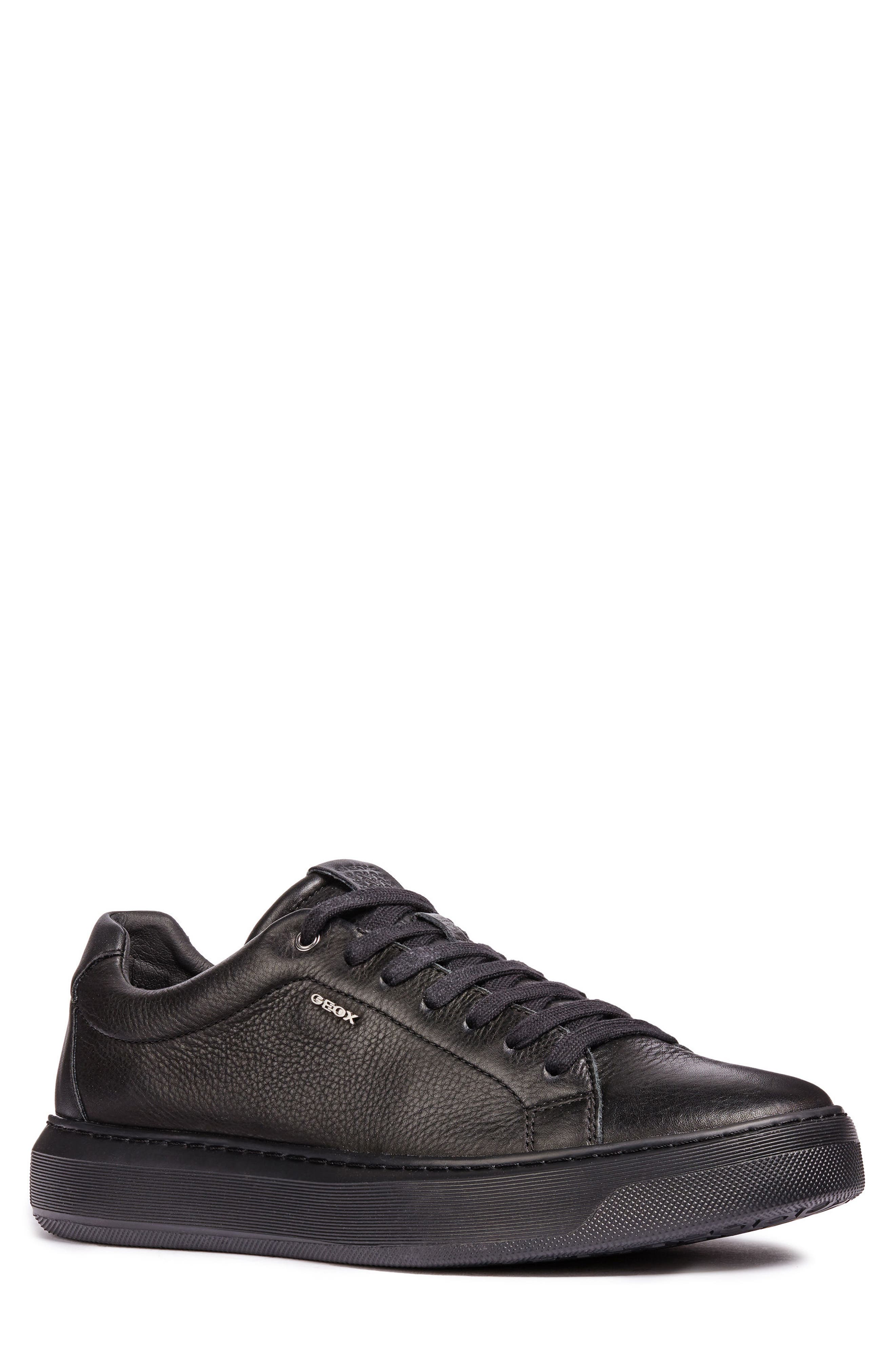 Geox Deiven 4 Low Top Sneaker, Black