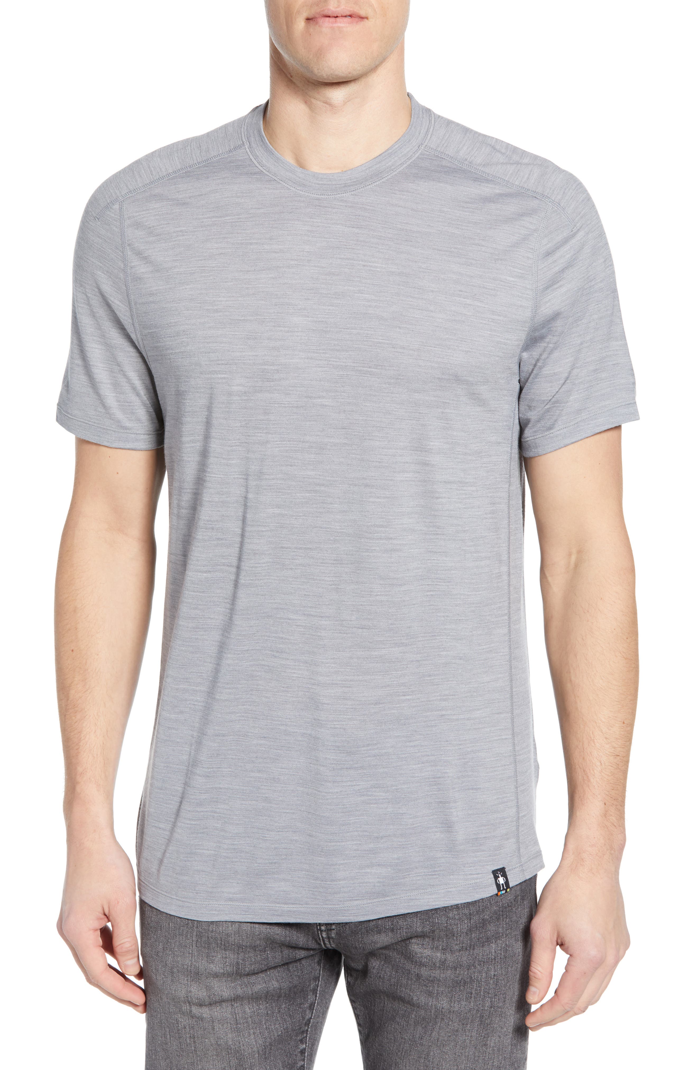 Smartwool Merino Blend Tech T-Shirt, Grey