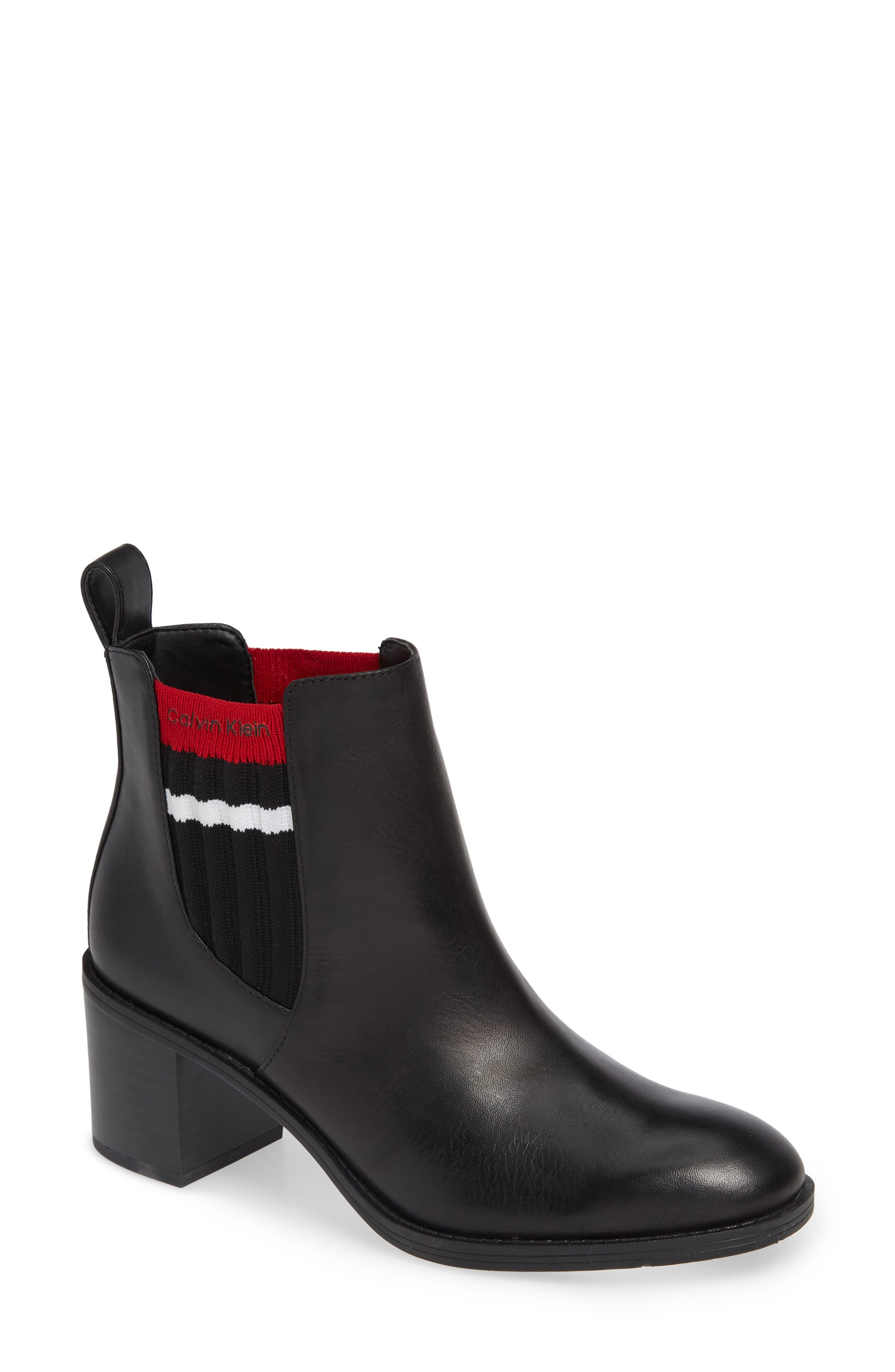 Calvin Klein Perron Chelsea Bootie- Black