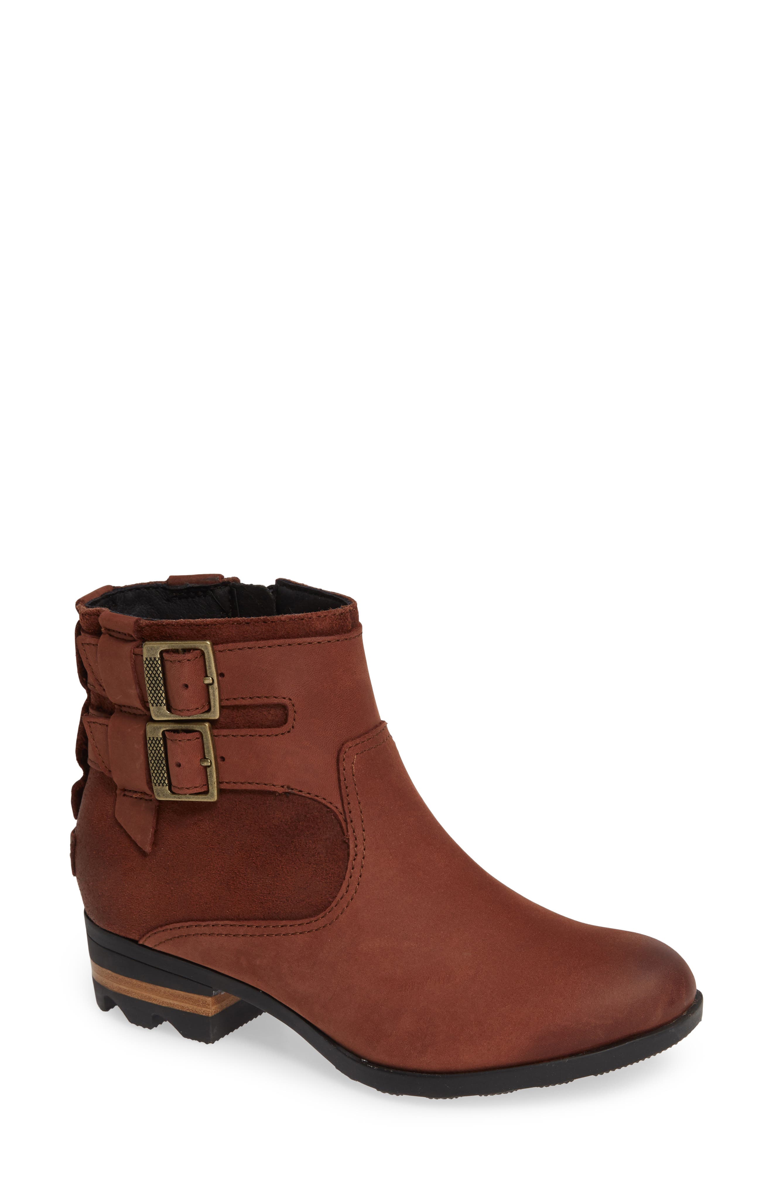 Sorel Lolla Waterproof Bootie, Brown