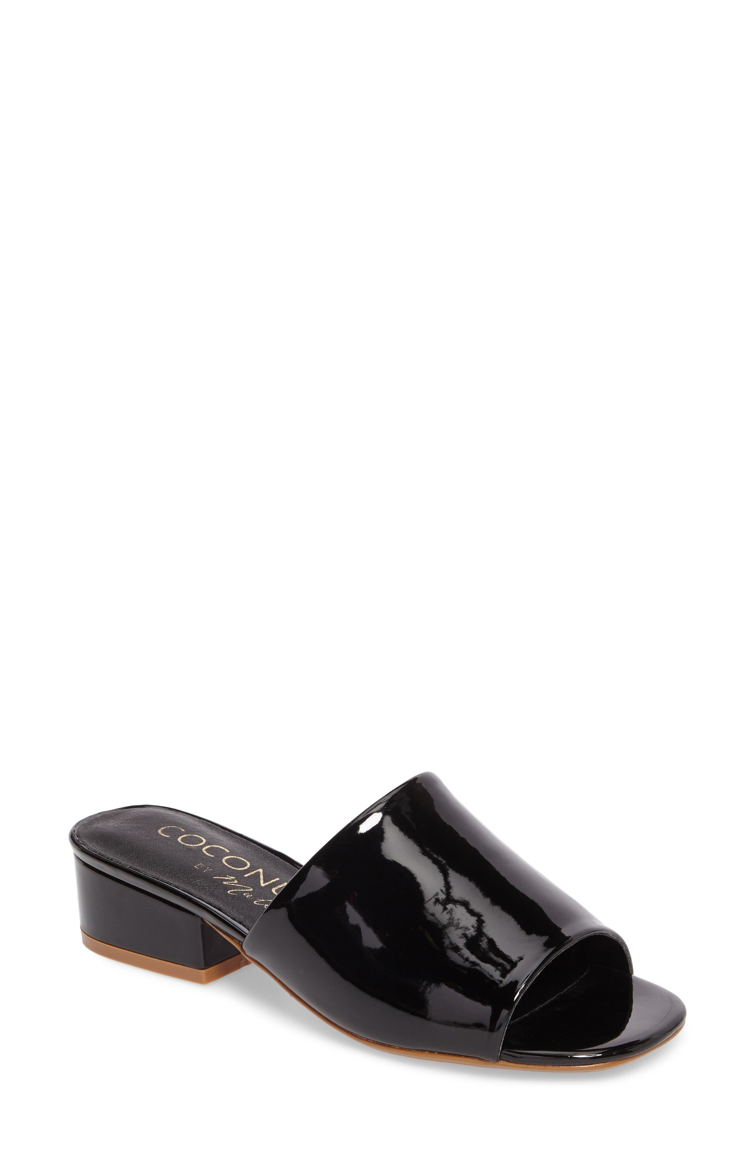 Coconuts By Matisse Plantain Slide Sandal, Black