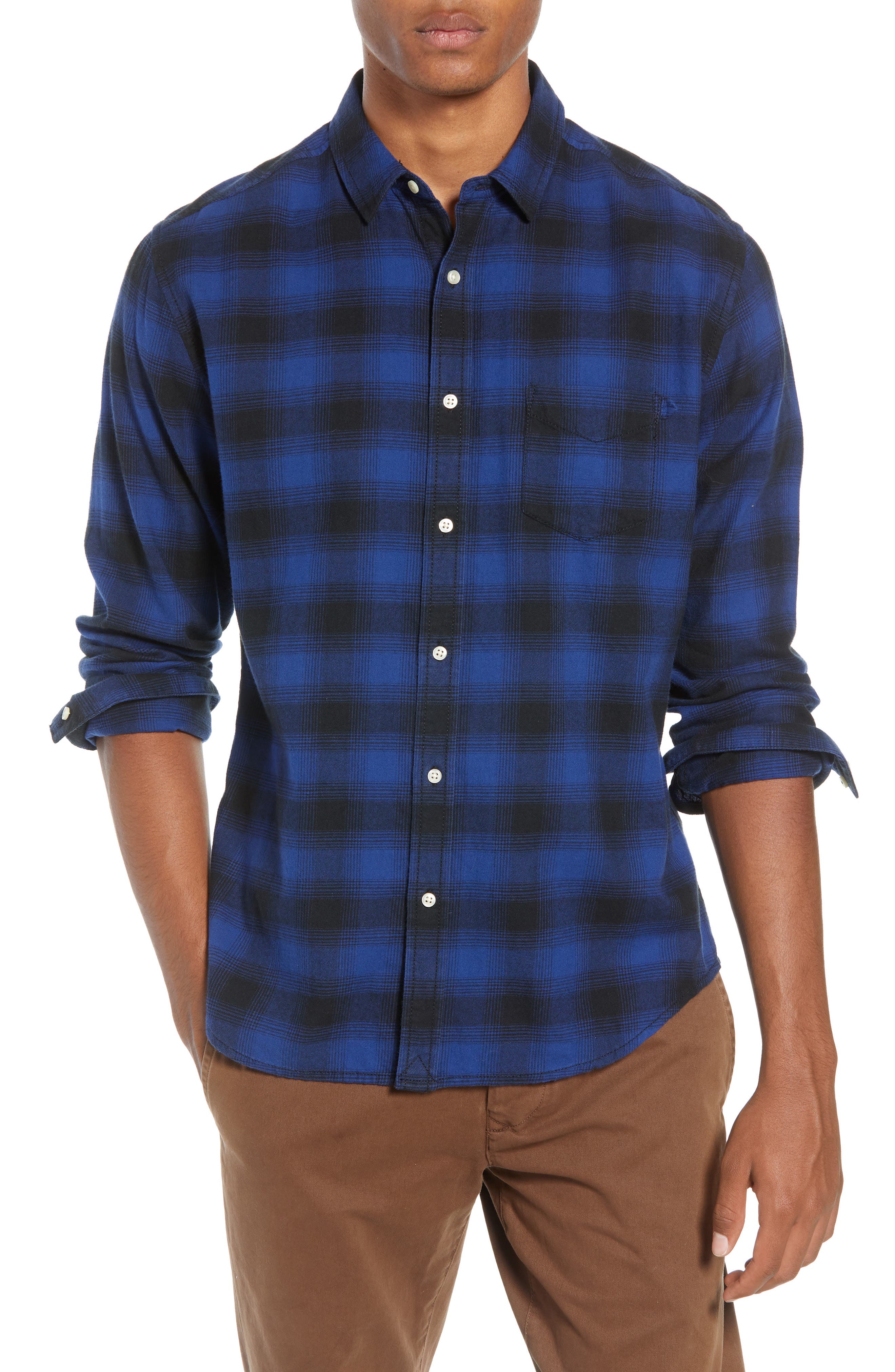 Life/after/denim Lumberjack Plaid Regular Fit Sport Shirt
