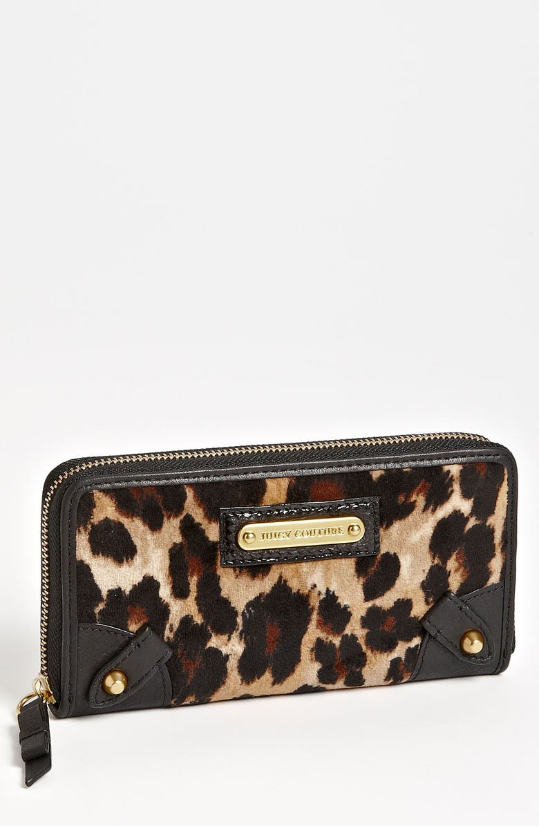 Juicy Couture 'Wild Things' Zip Wallet | Nordstrom