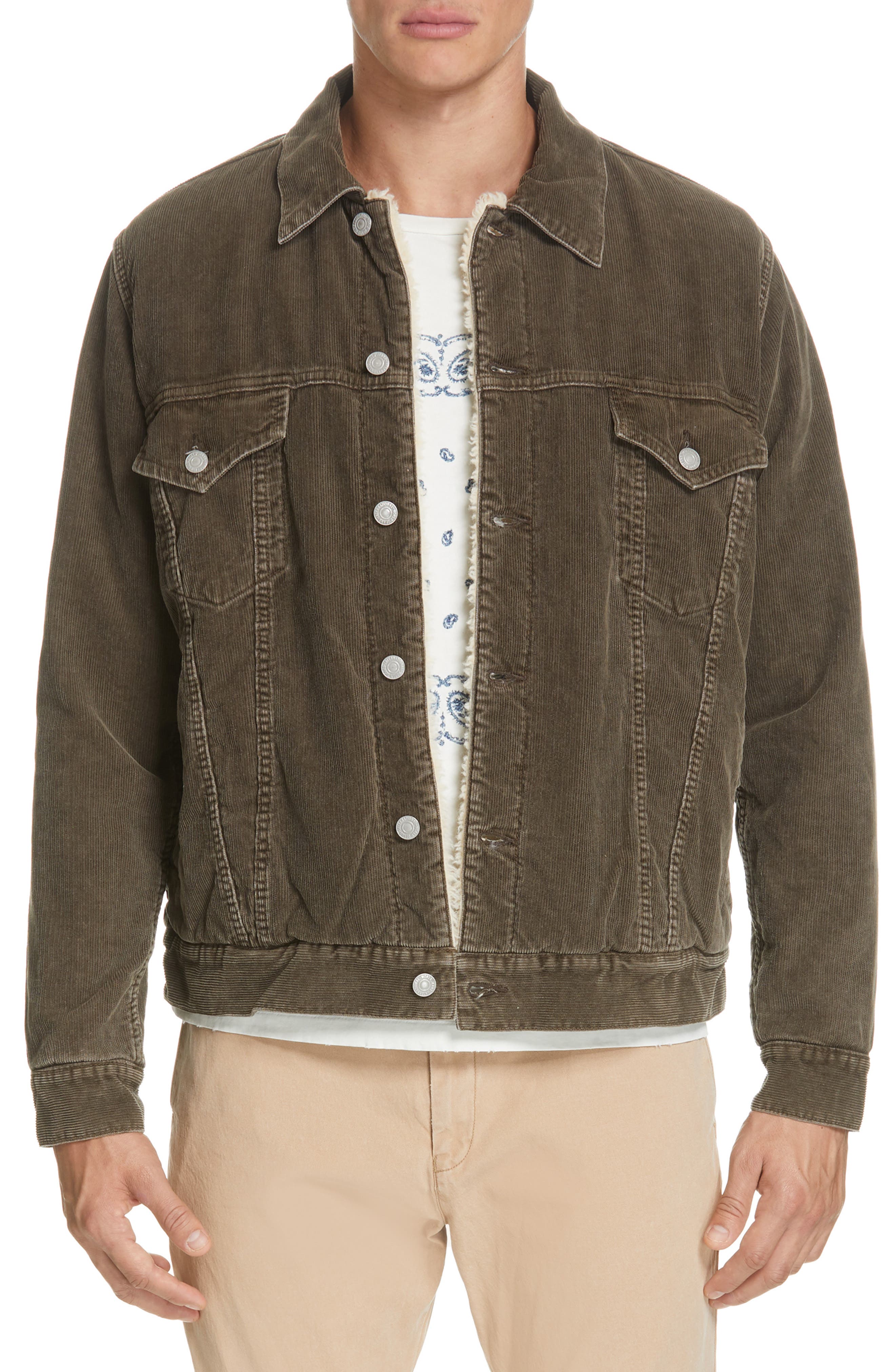 Remi Relief Fleece Lined Corduroy Jacket