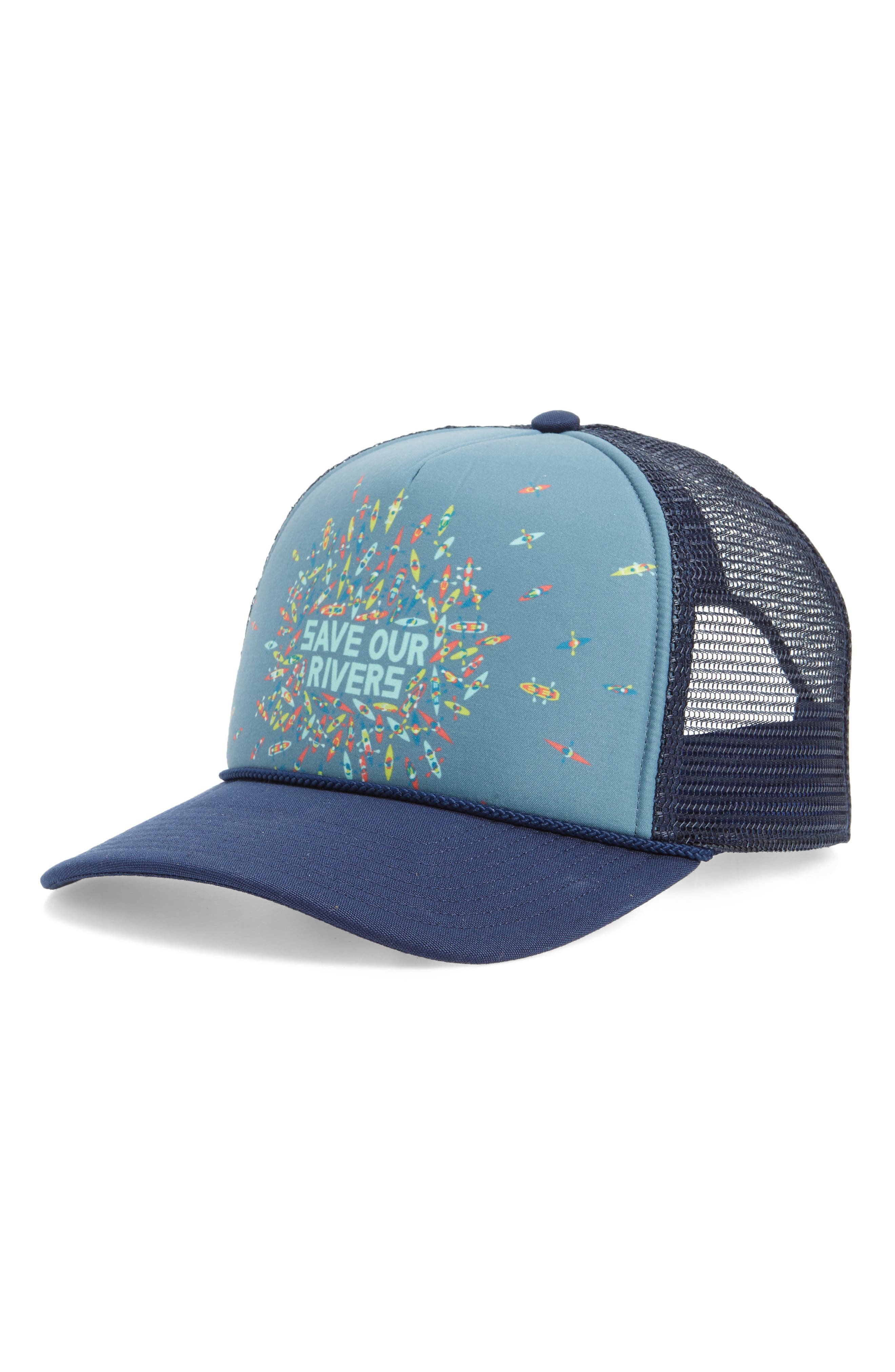 patagonia save our rivers hat