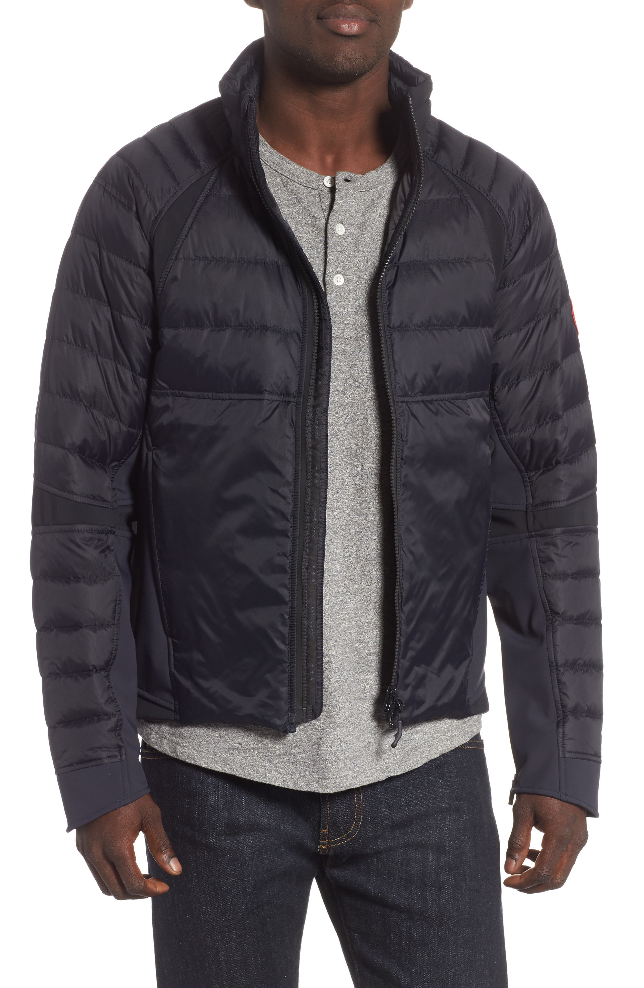 Canada Goose Hybridge Perren Slim Fit Packable Down Jacket, Blue