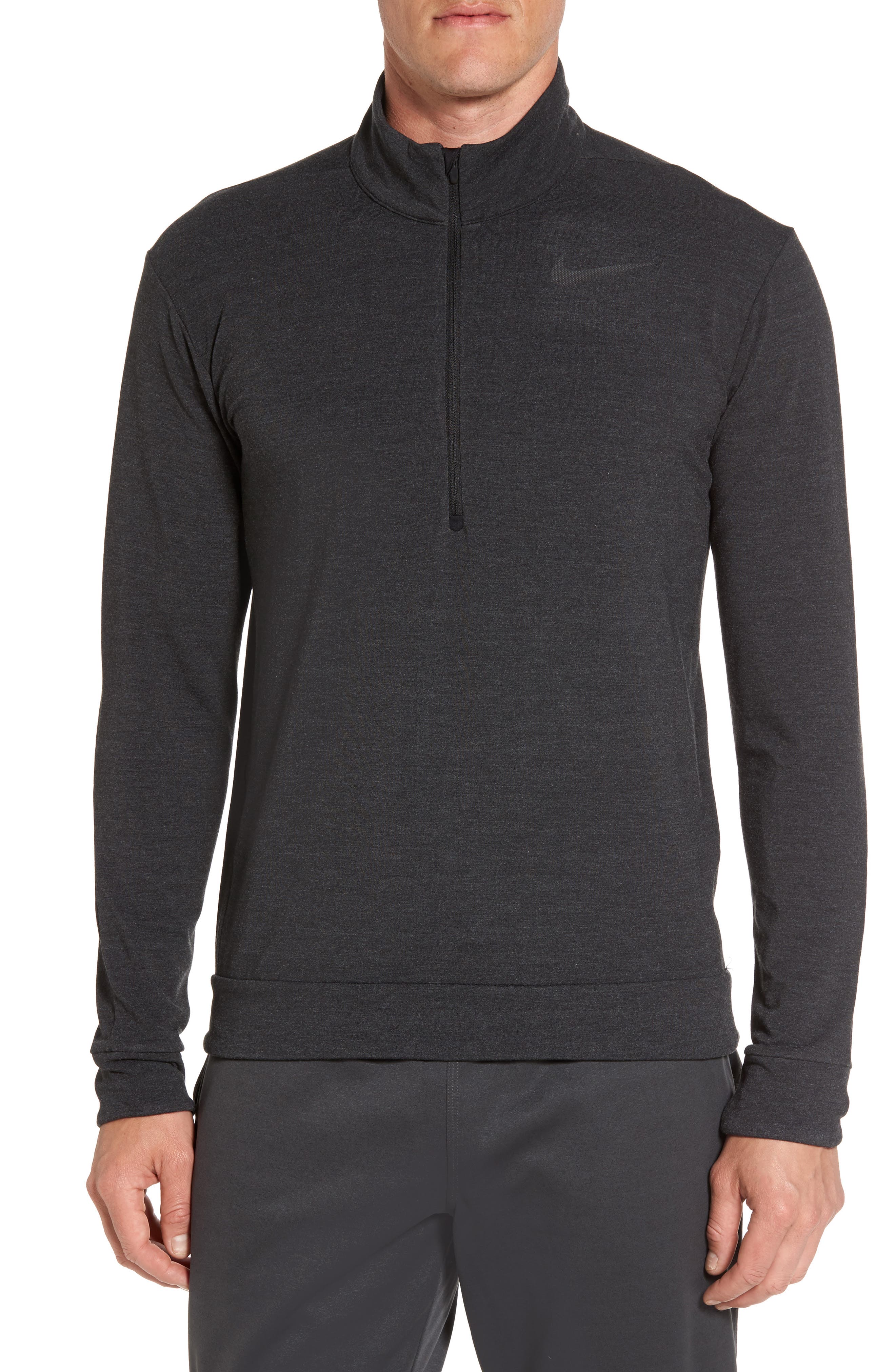 mens quarter zip pullover nike
