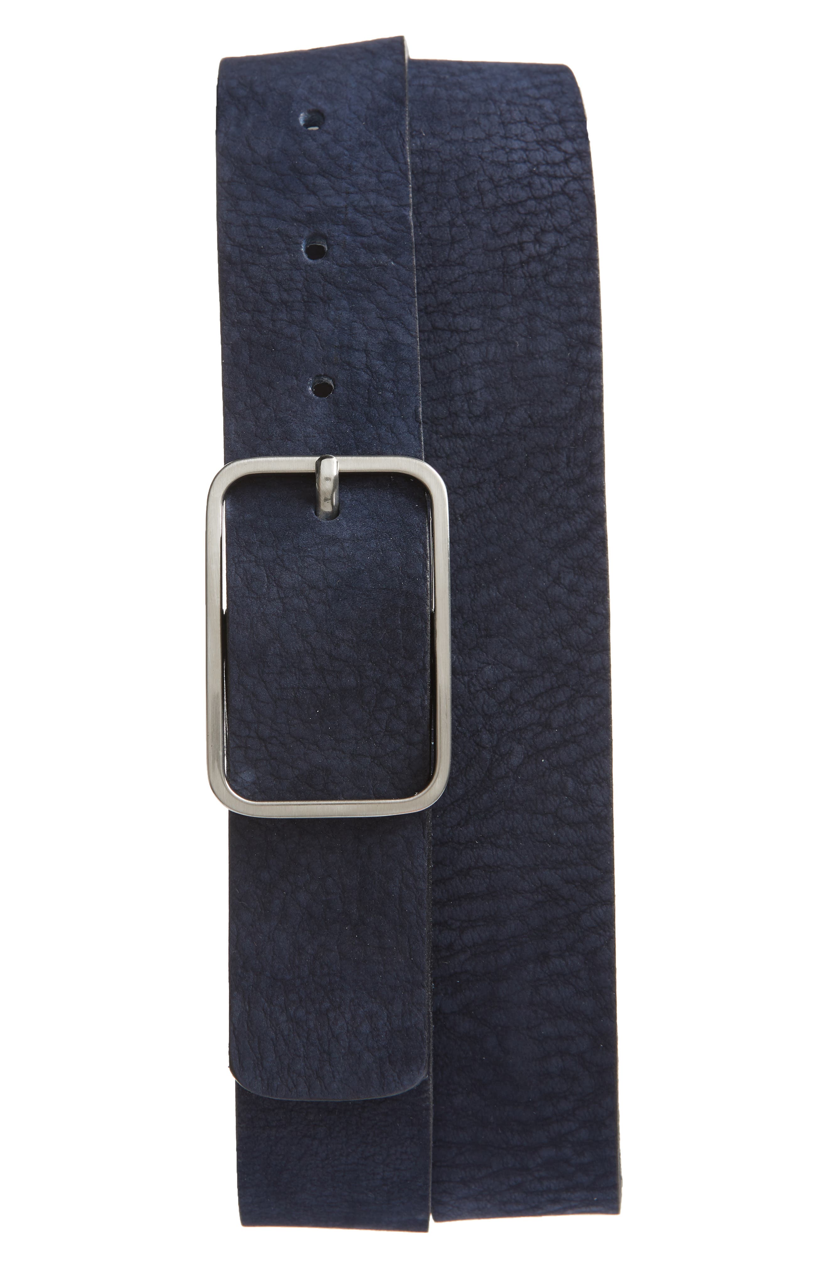 Ted Baker London Escobar Nubuck Belt, Blue