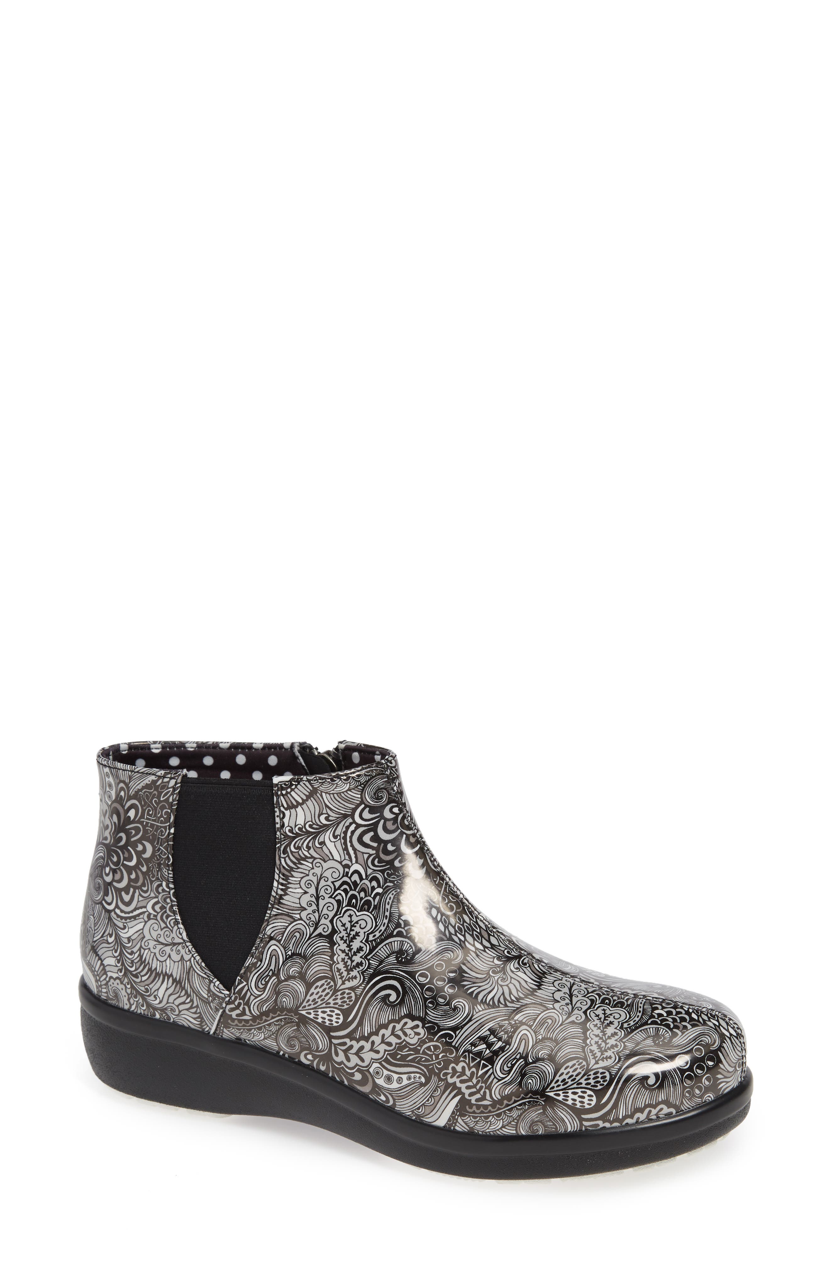 UPC 693016664825 product image for Women's Alegria Climatease Chelsea Bootie, Size 6-6.5US / 36EU - Grey | upcitemdb.com