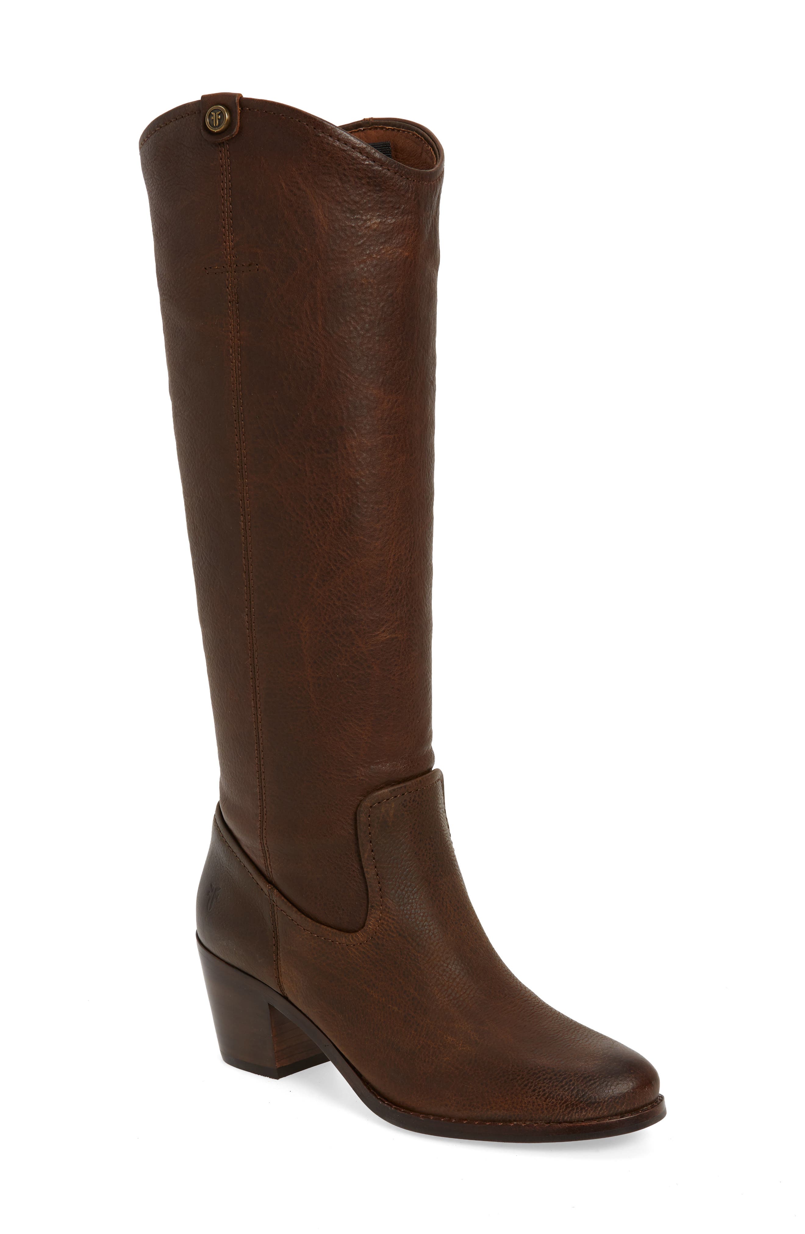 Frye Jolene Pull-On Knee High Boot, Brown