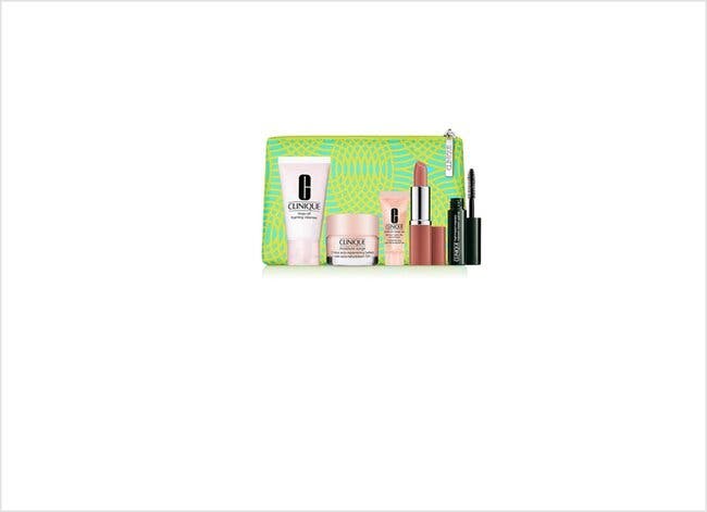Clinique gift with purchase.